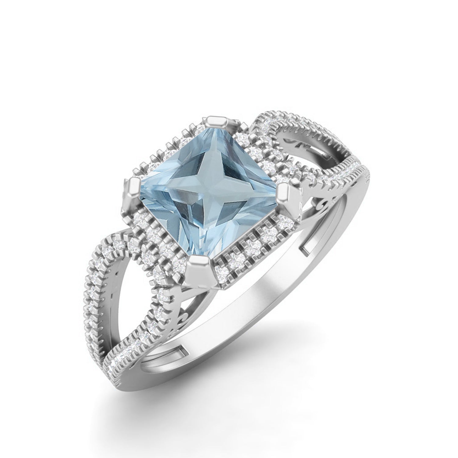 Aquamarine Ring
