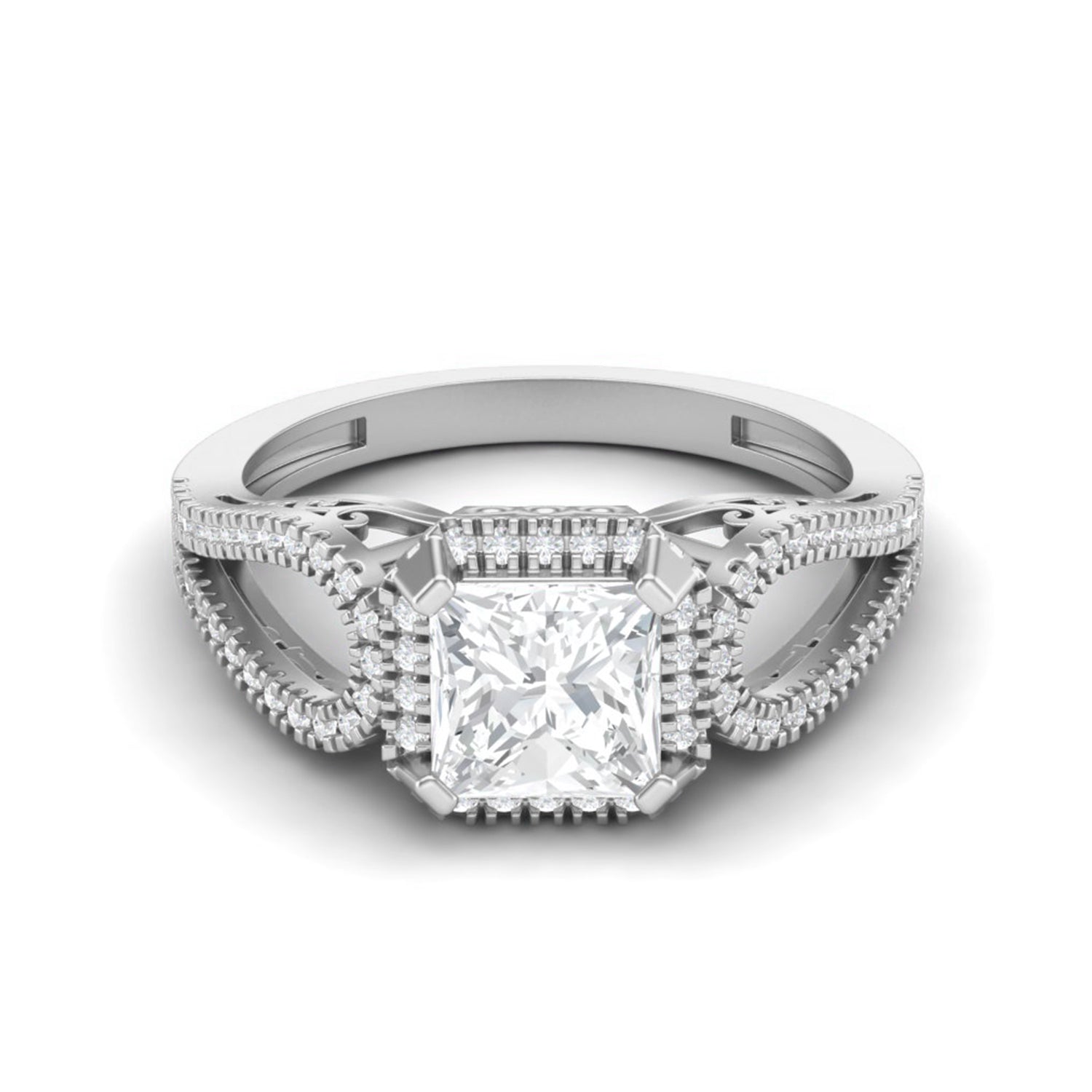Moissanite Ring