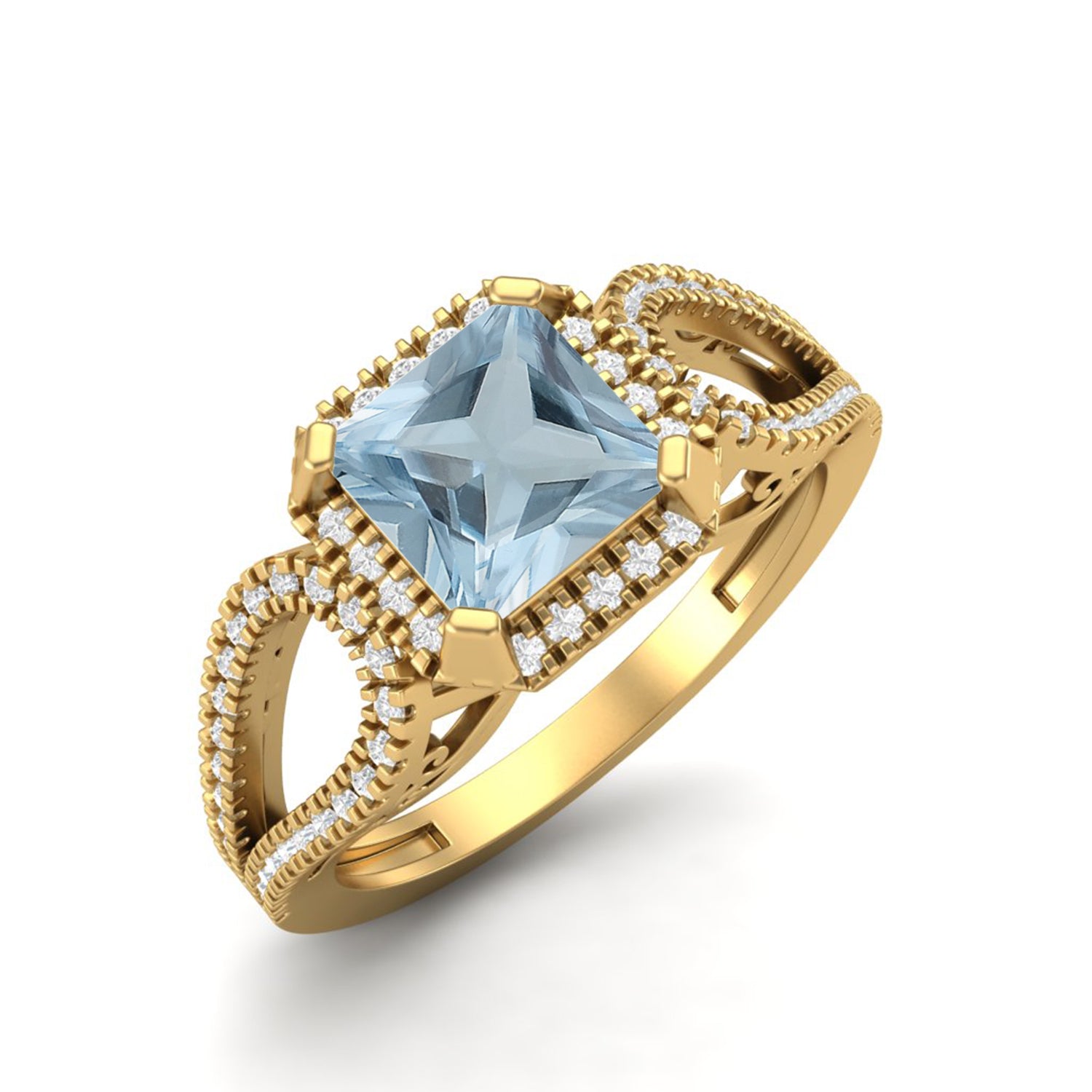 Aquamarine Ring