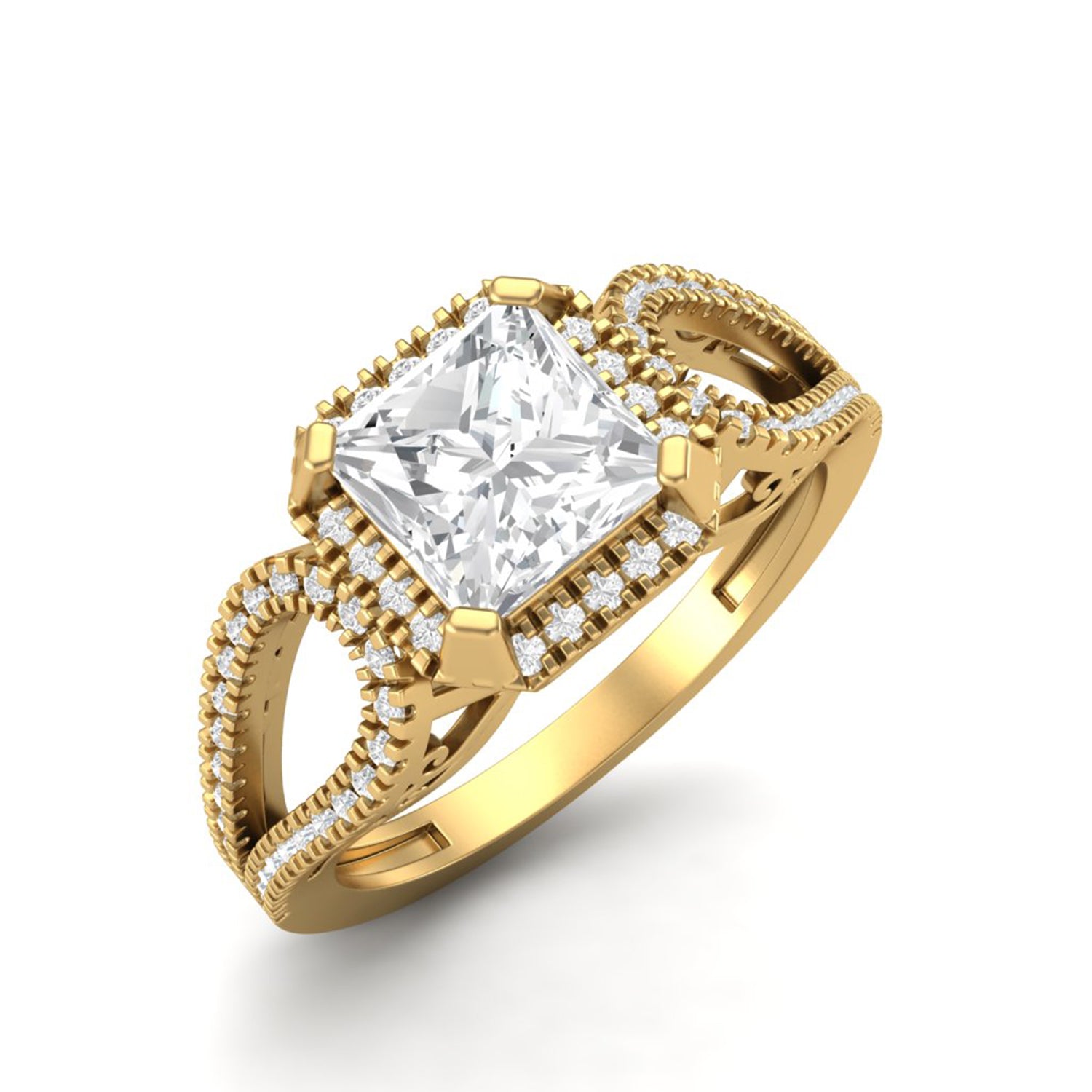 Moissanite Ring