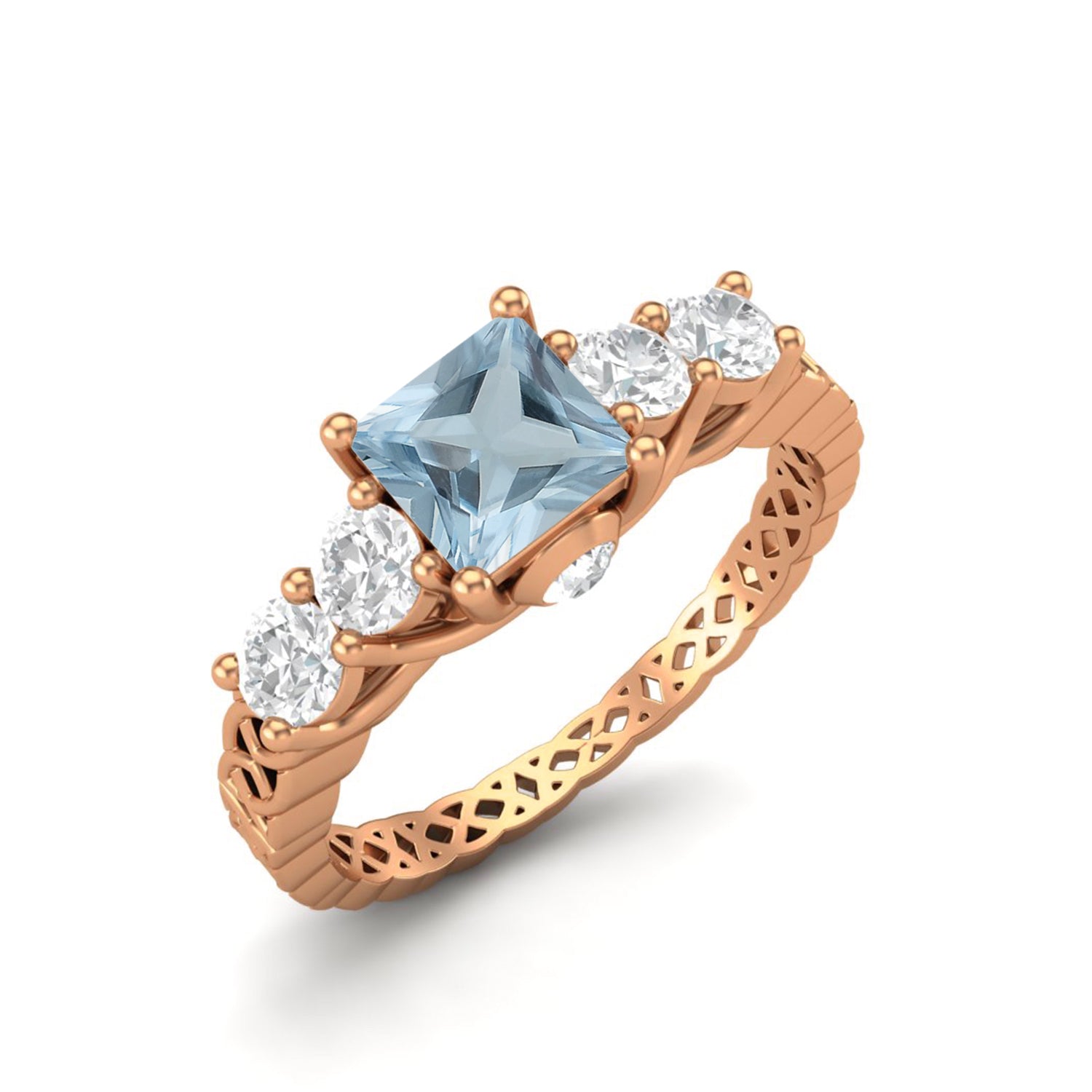 Aquamarine Ring