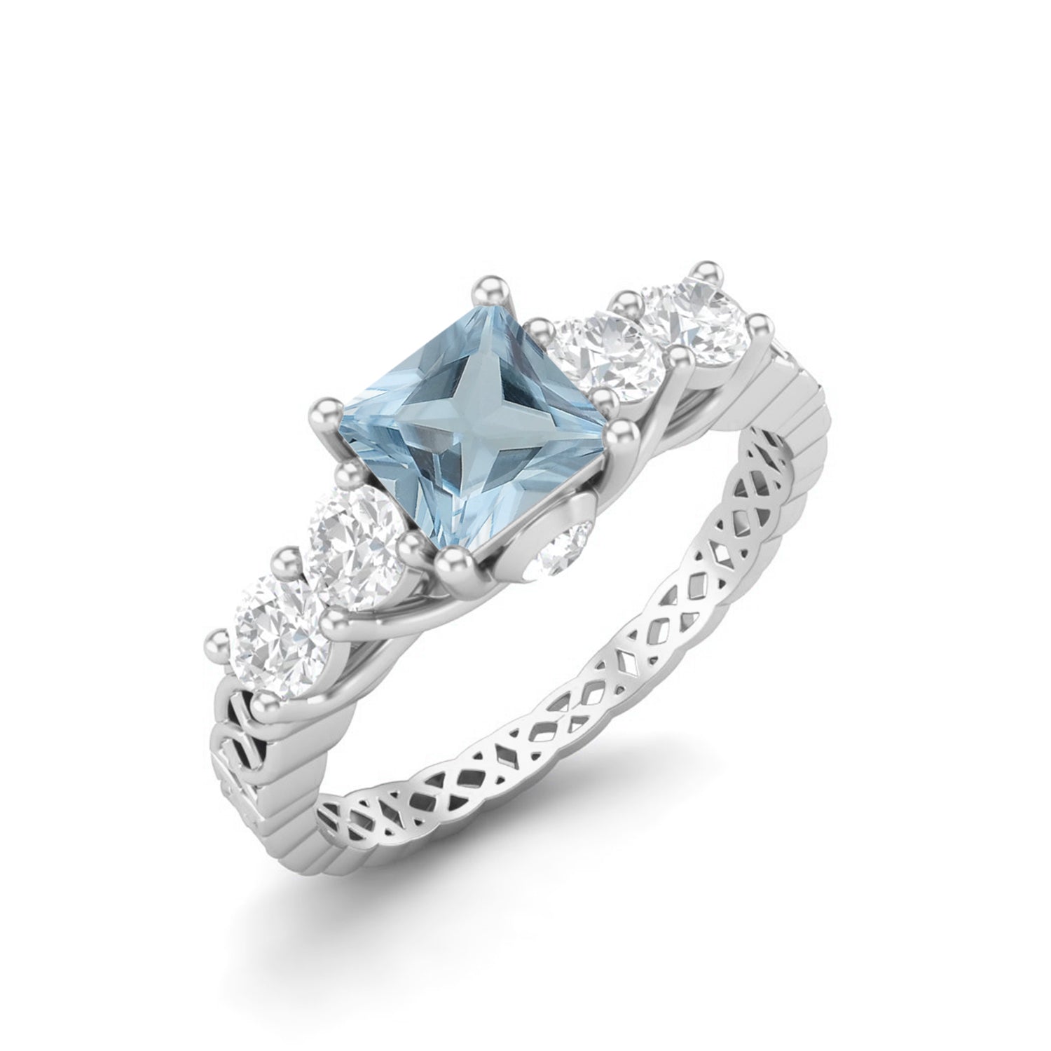 Aquamarine Ring