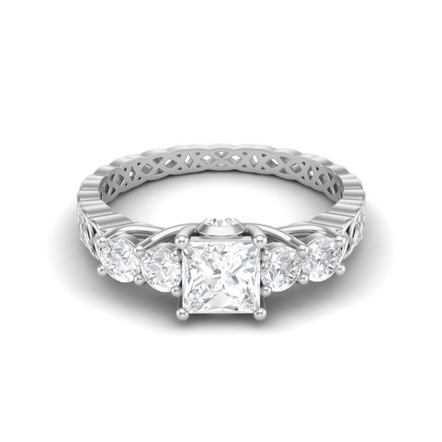 Moissanite Ring