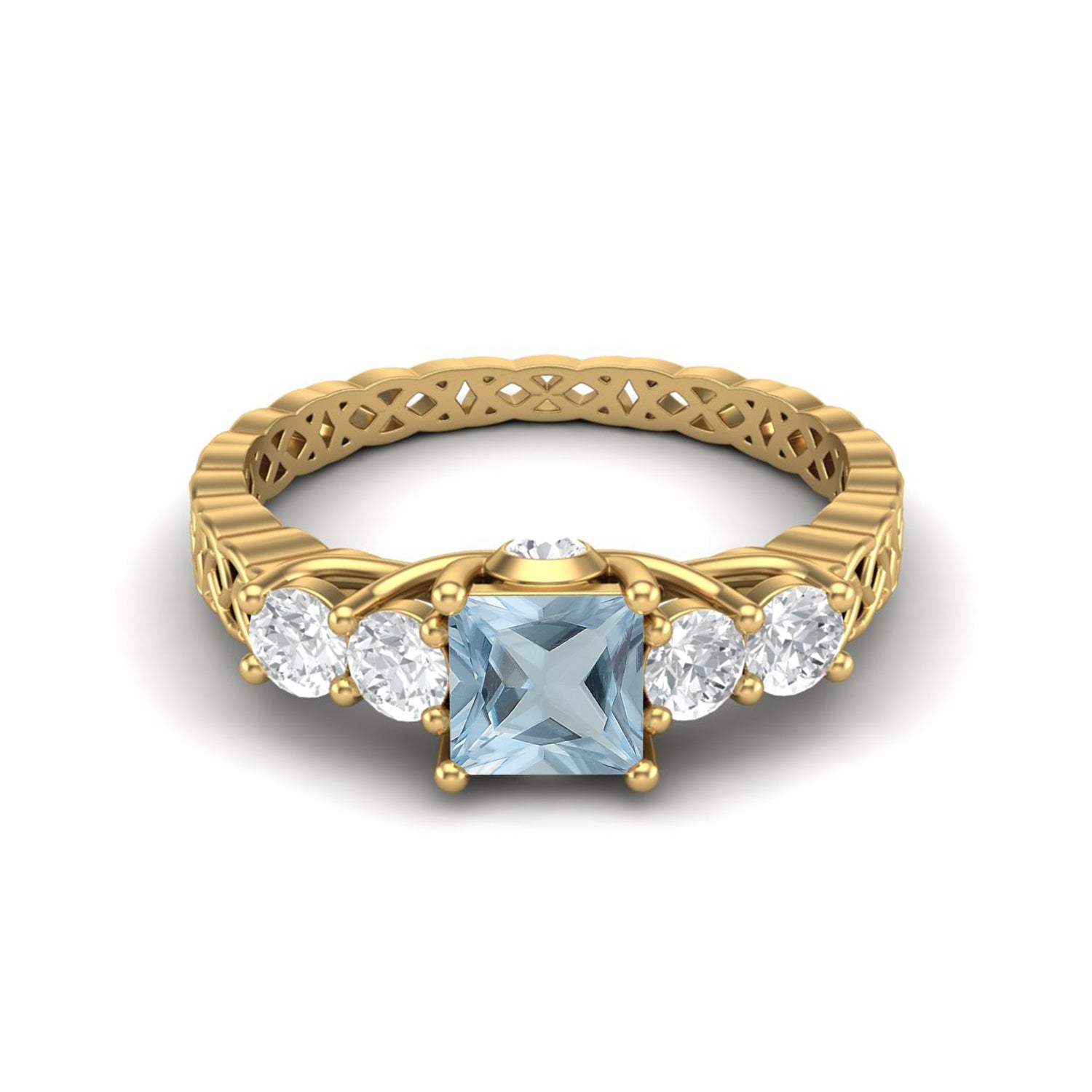 Aquamarine Ring