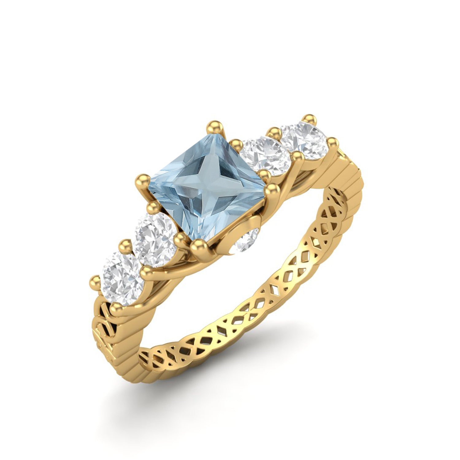 Aquamarine Ring