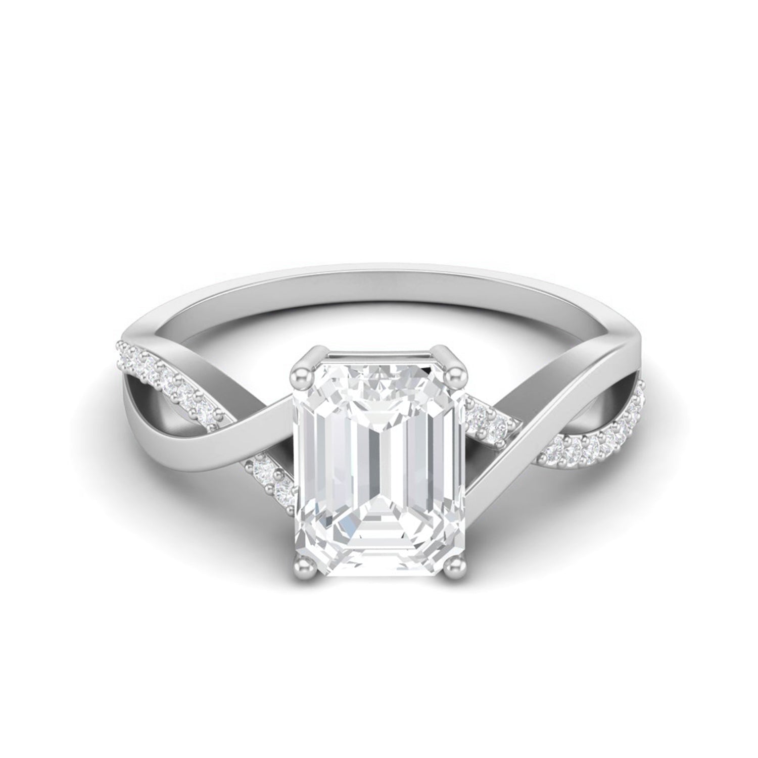 Moissanite Ring