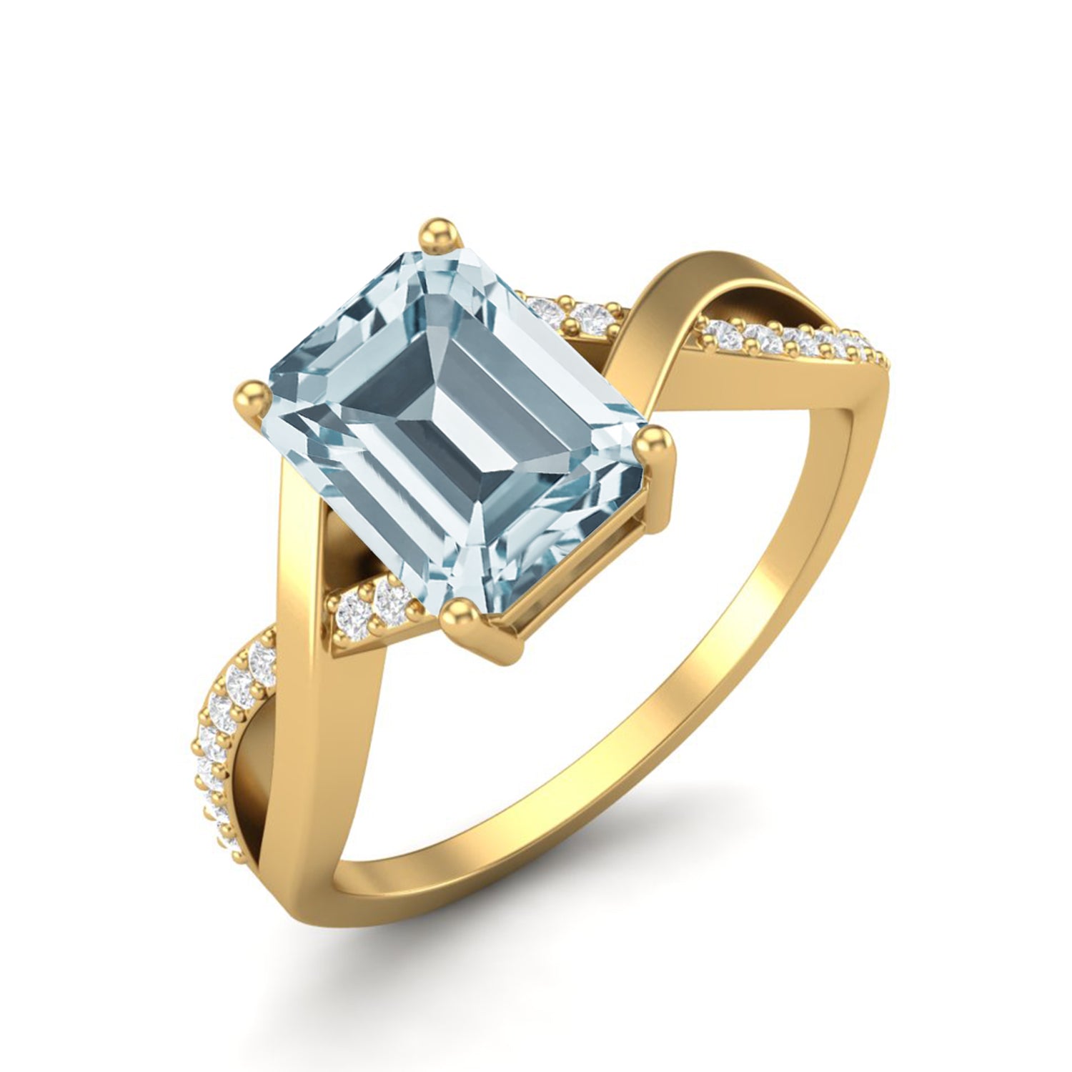 Aquamarine Ring