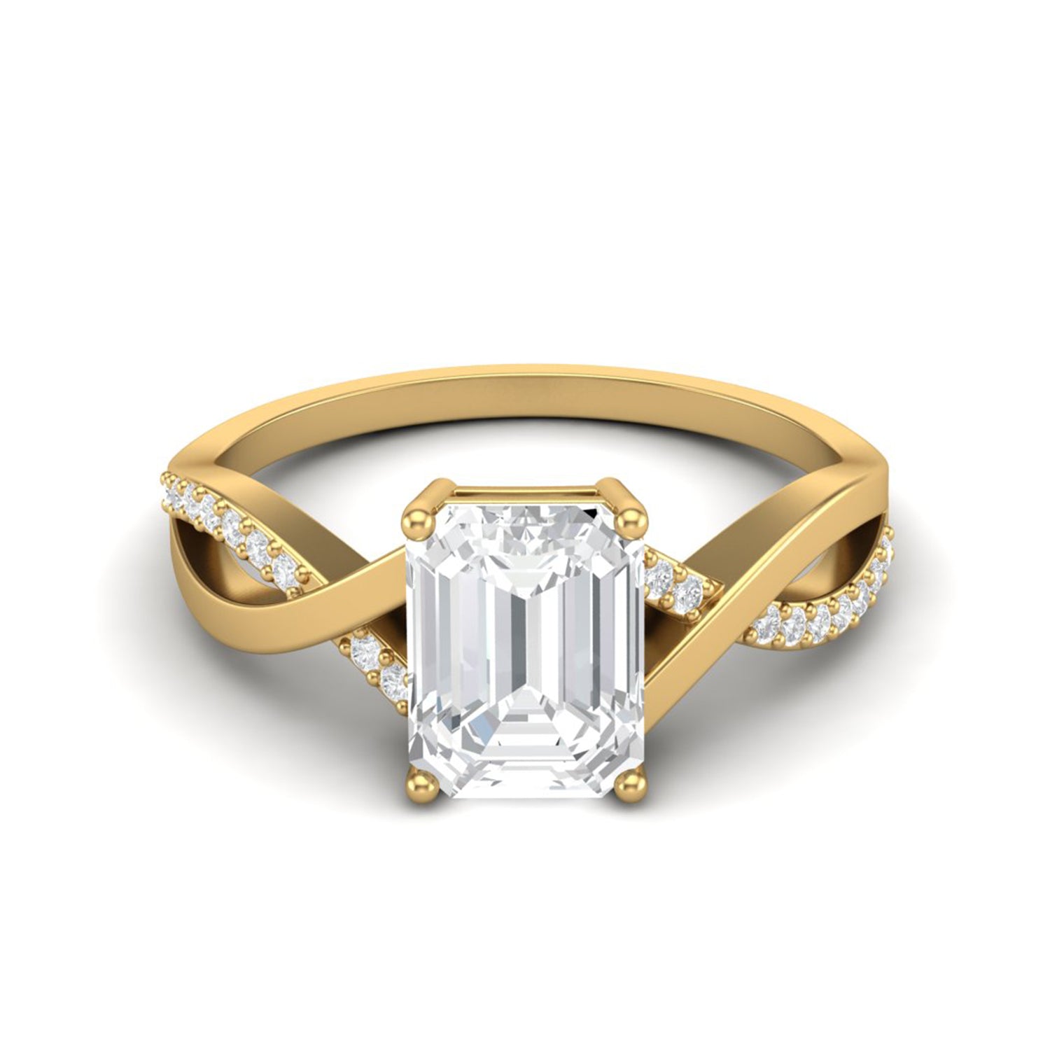 Moissanite Ring