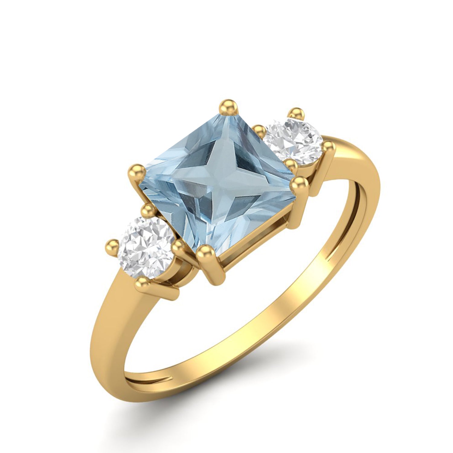 Aquamarine Ring