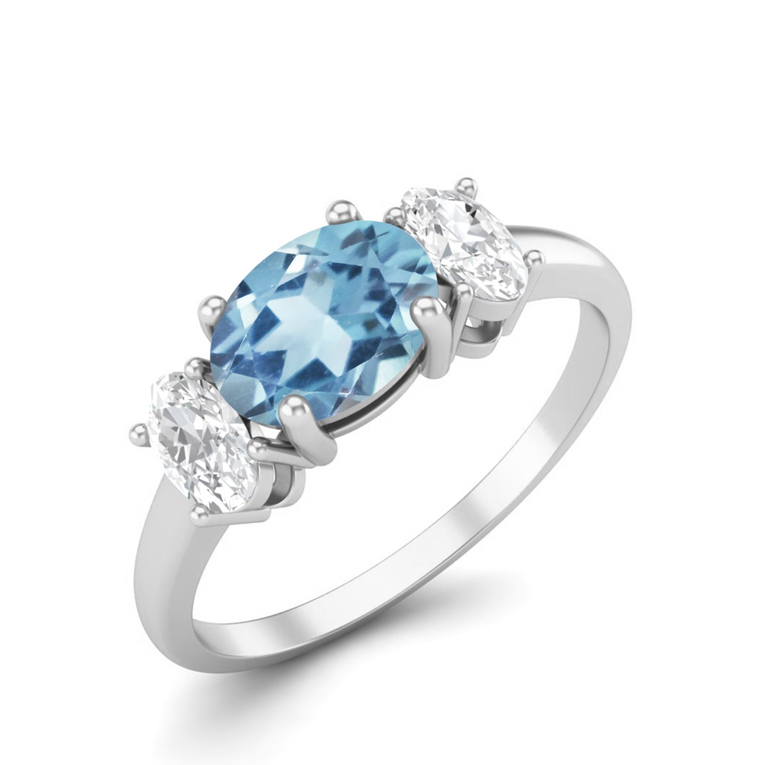 Aquamarine Ring