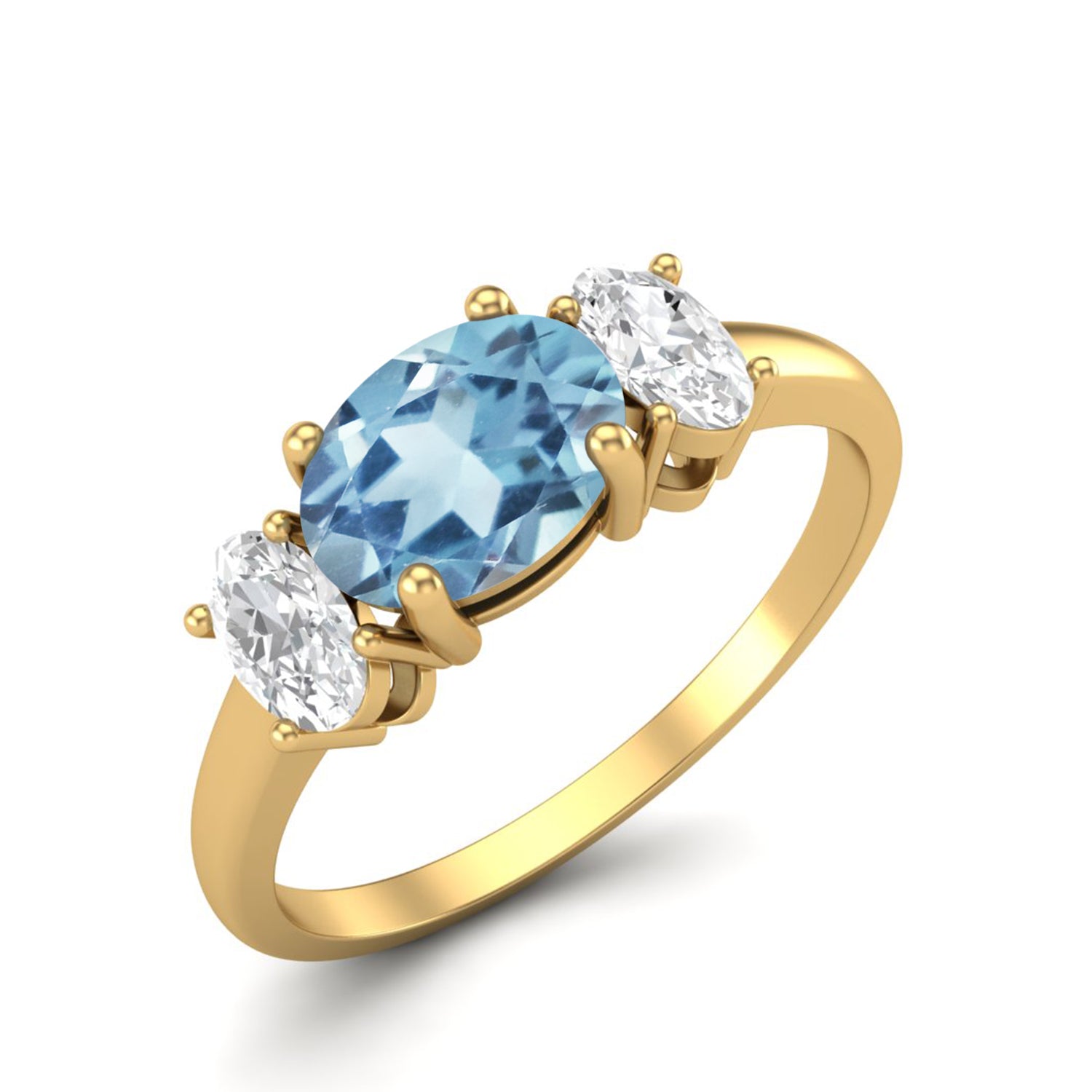 Aquamarine Ring