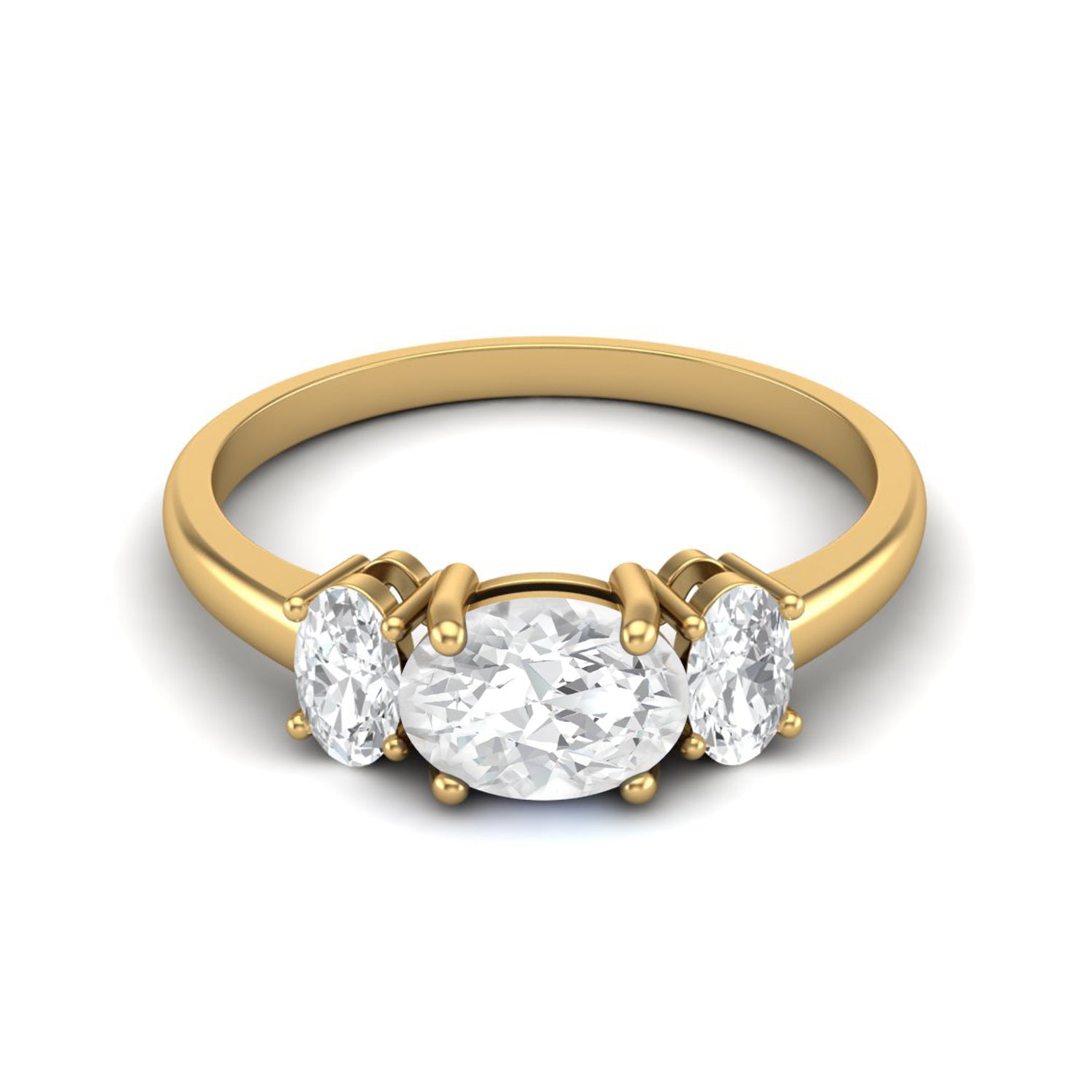 Moissanite Ring