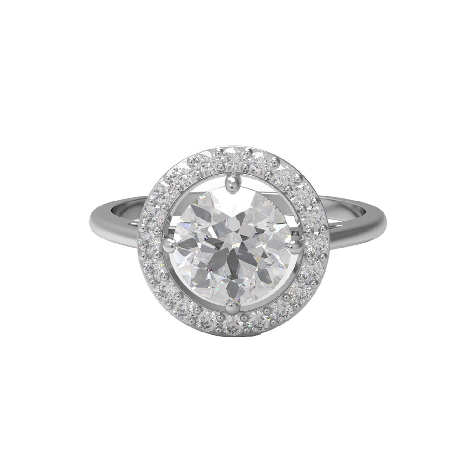 Moissanite Ring