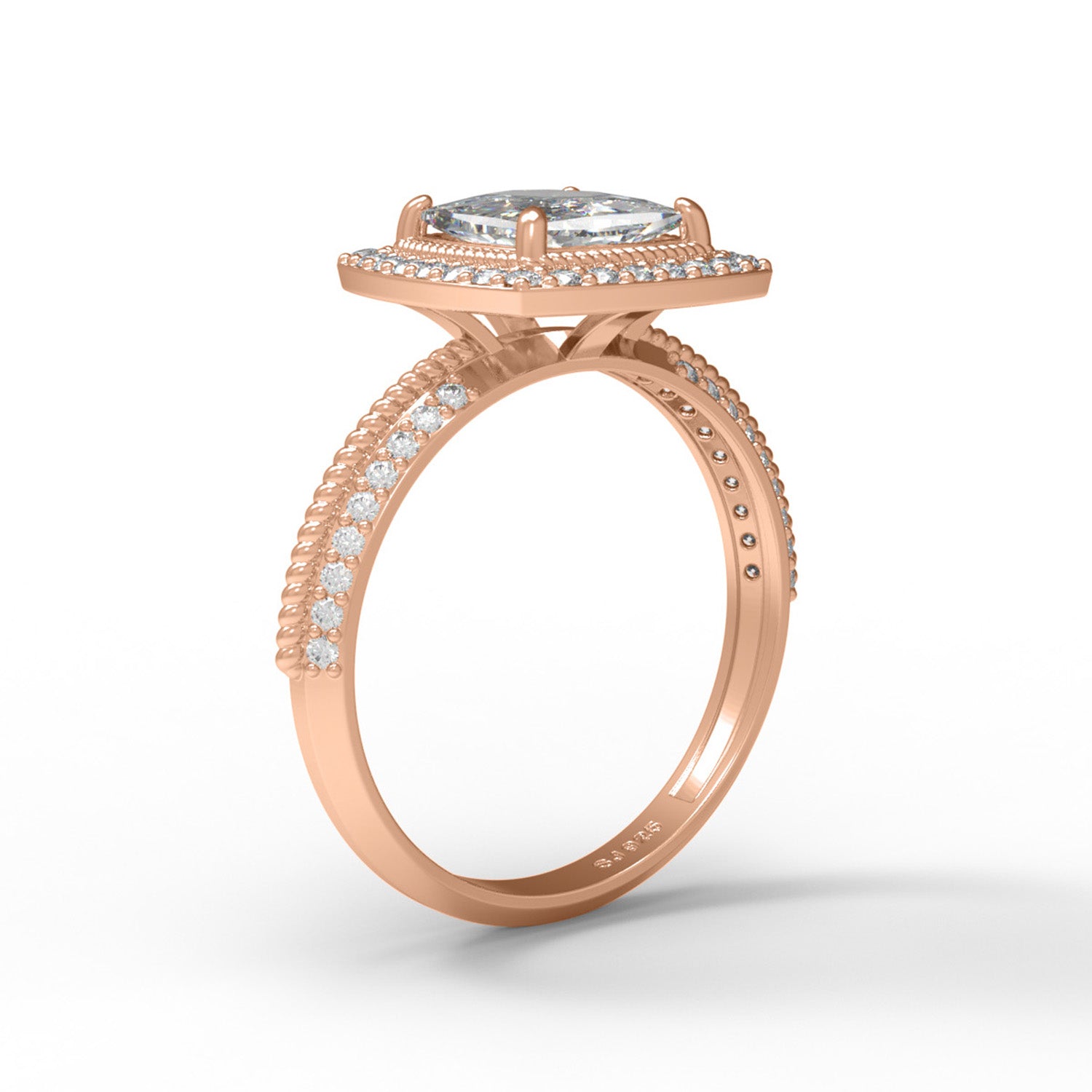 Moissanite Ring