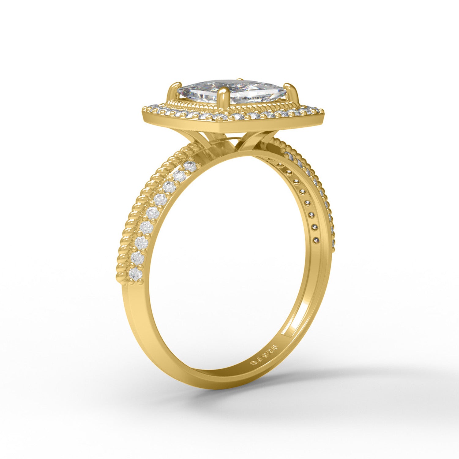 Moissanite Ring