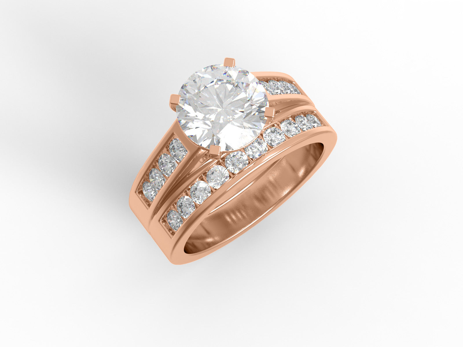 Moissanite Ring