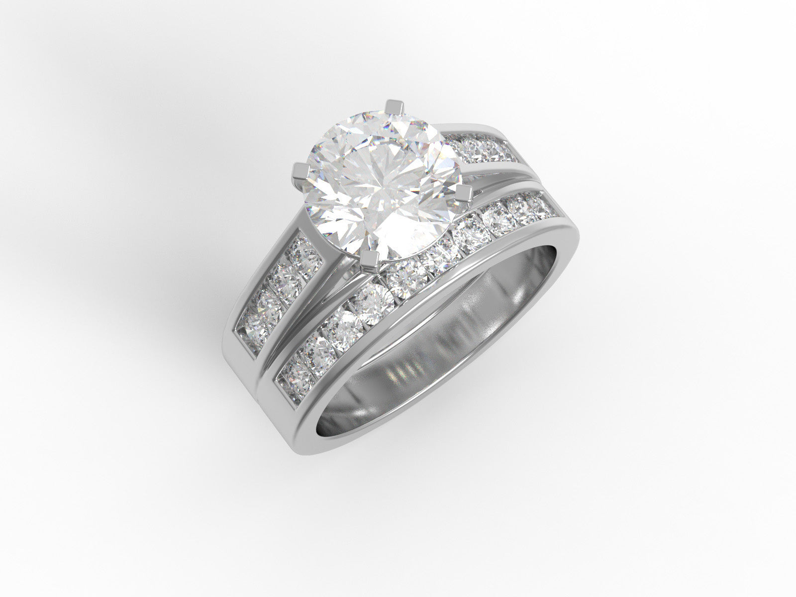 Moissanite Ring