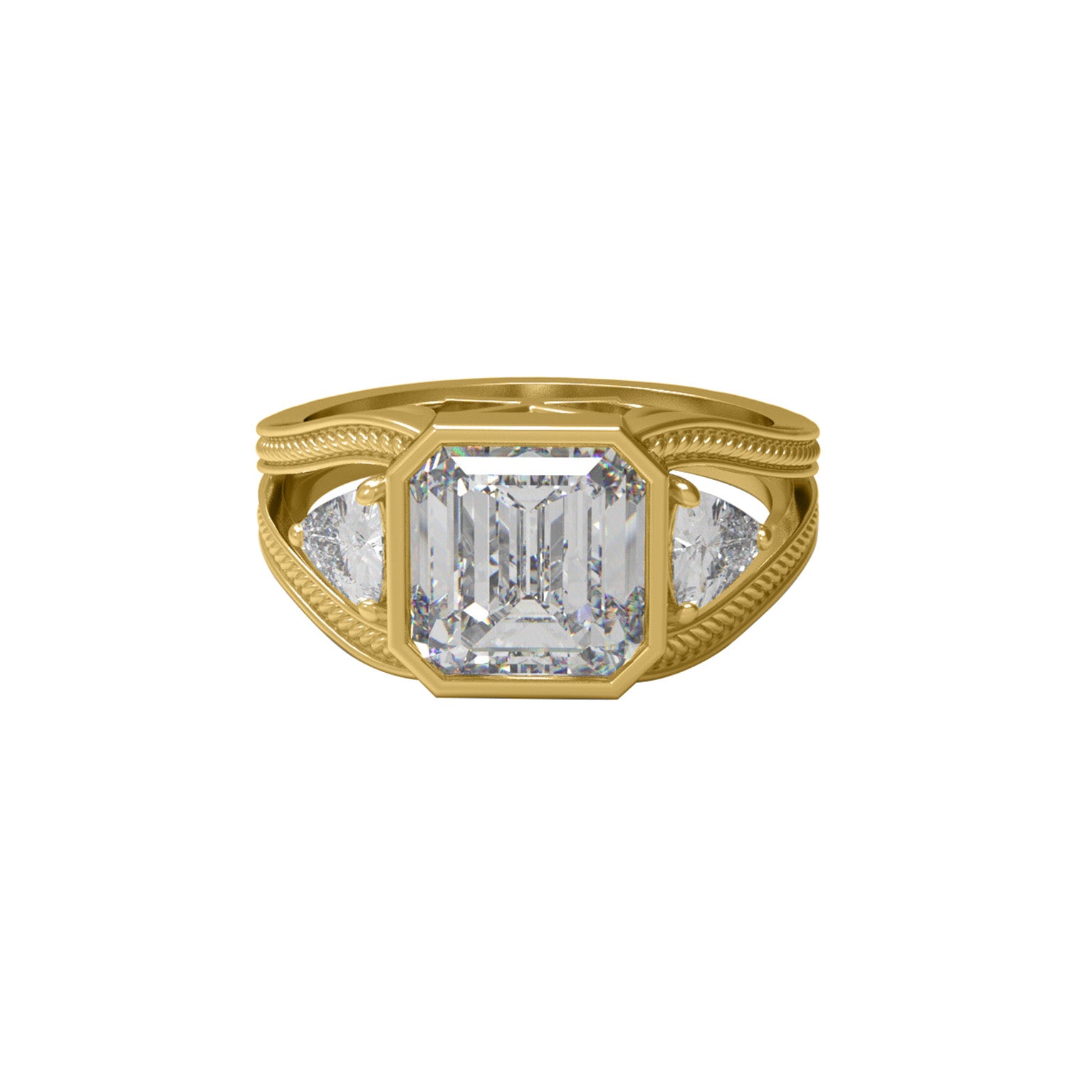 Moissanite Ring