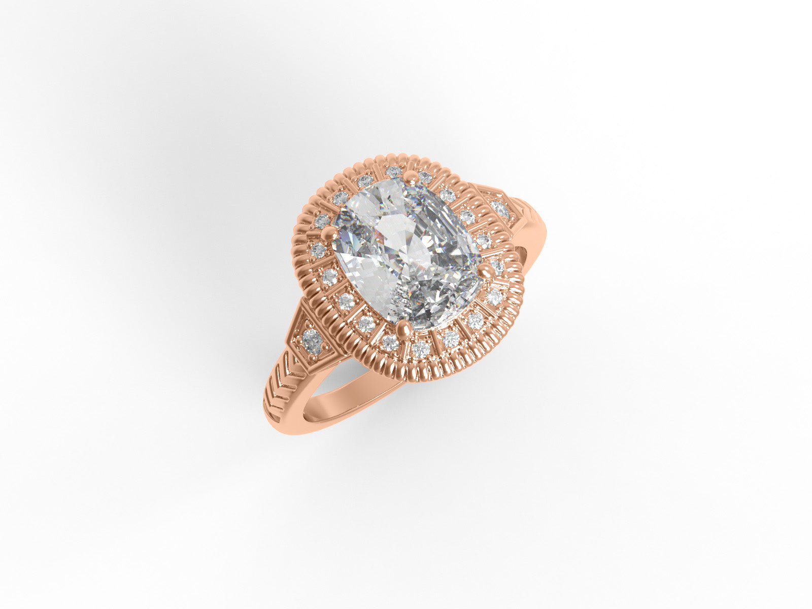 Moissanite Ring