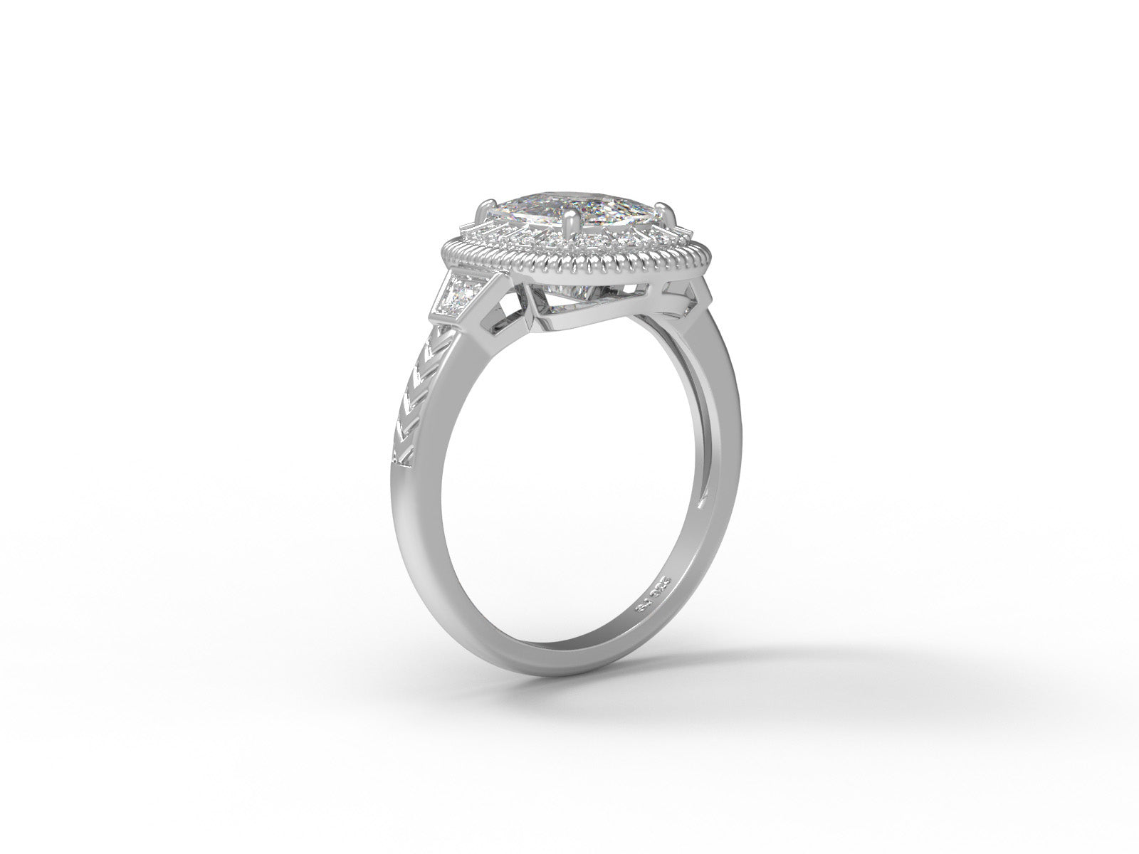 Moissanite Ring