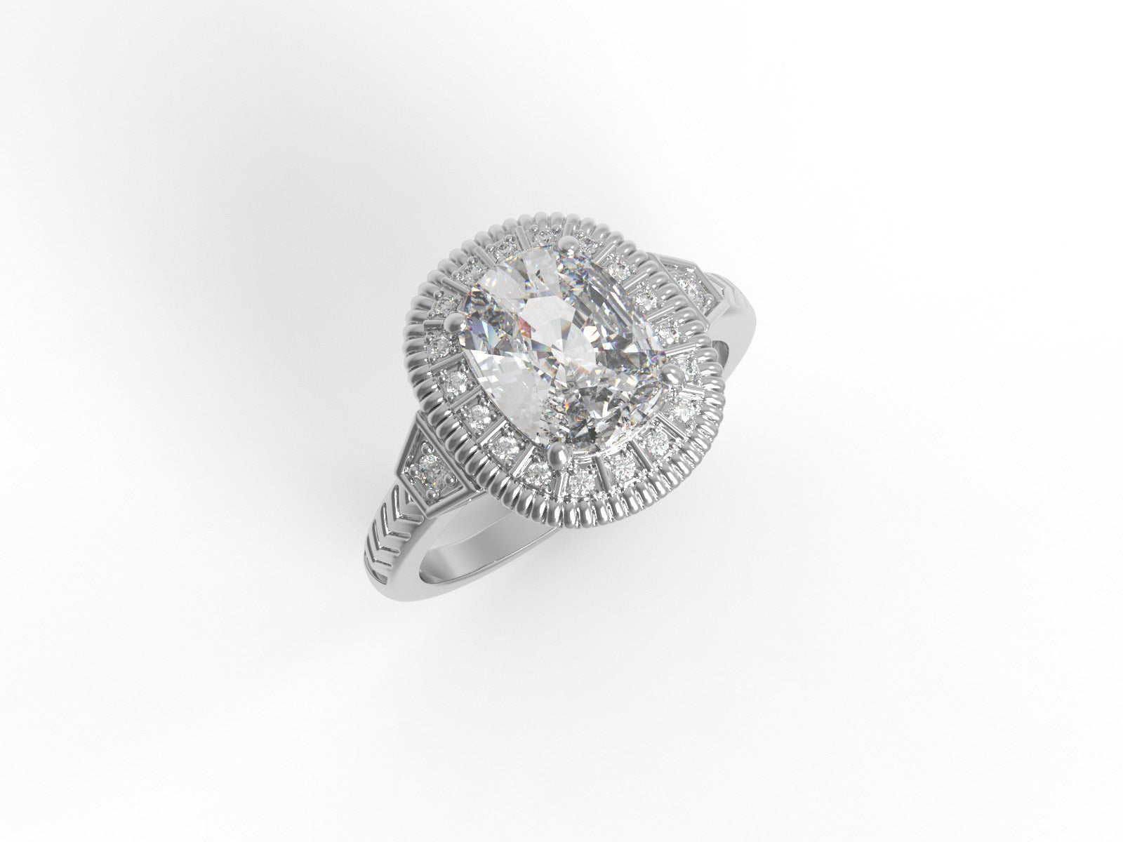 Moissanite Ring