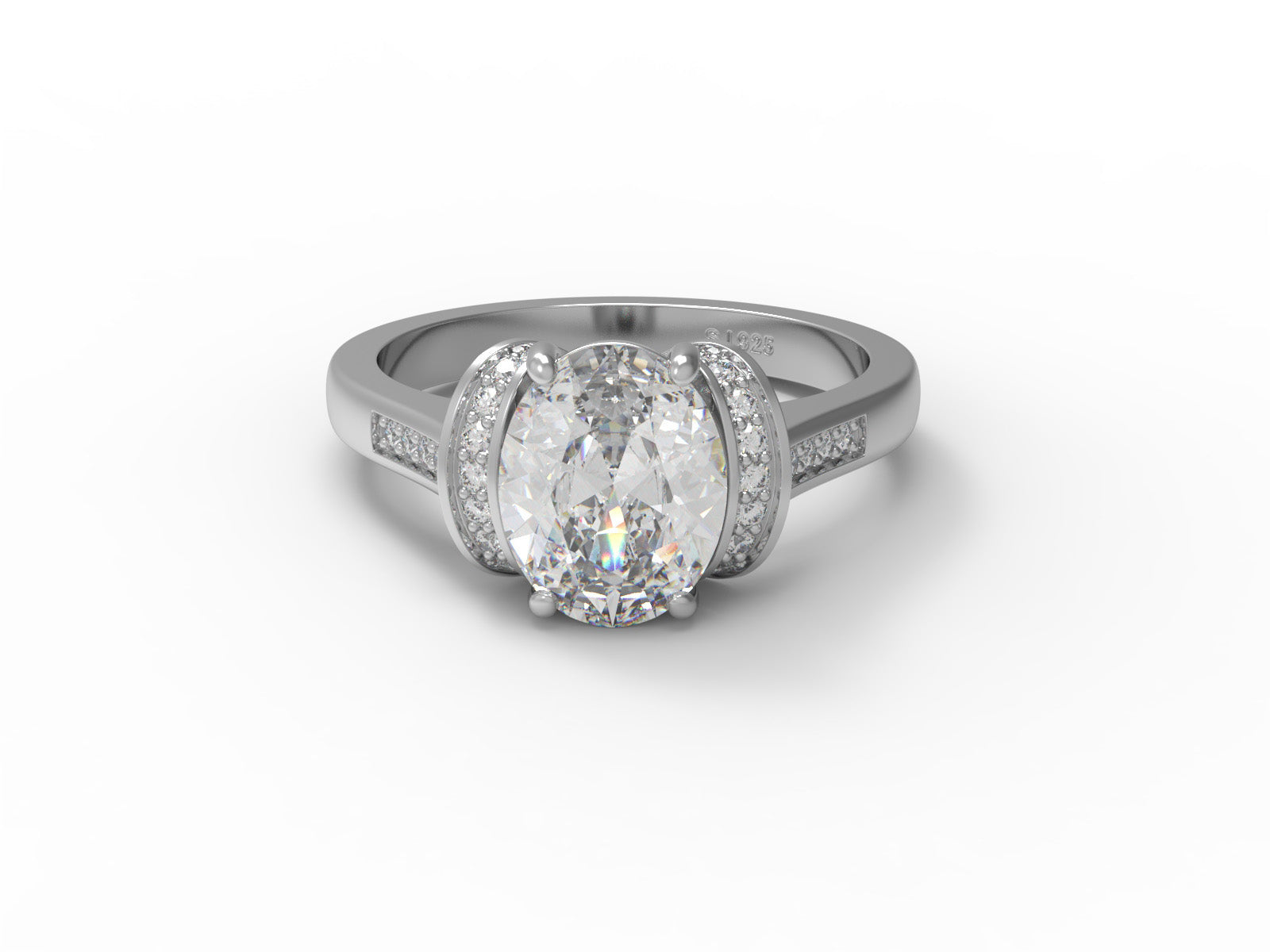 Moissanite Ring