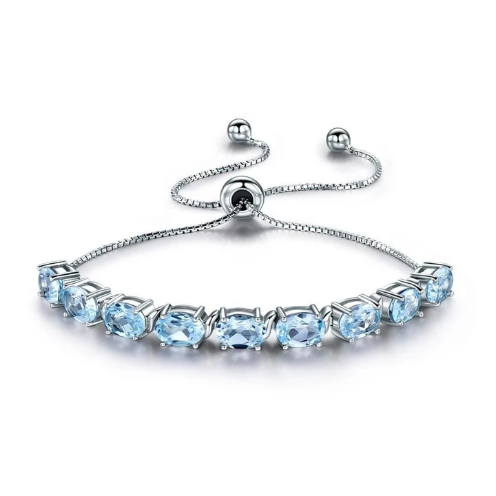 Blue Topaz Bracelets