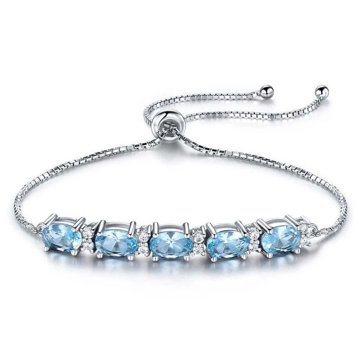 Blue Topaz Bracelets