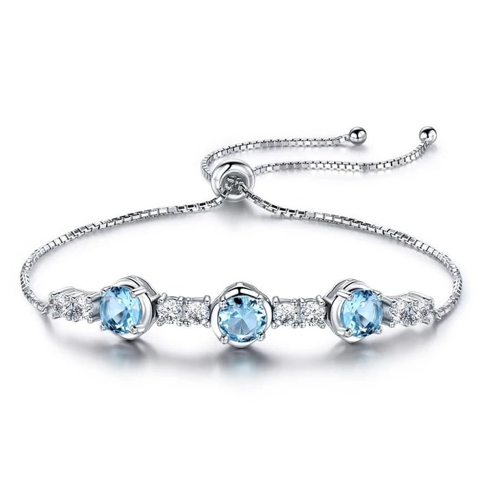 Blue Topaz Bracelets