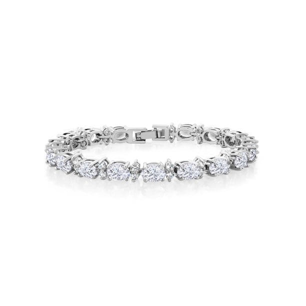 White Cz Bracelets