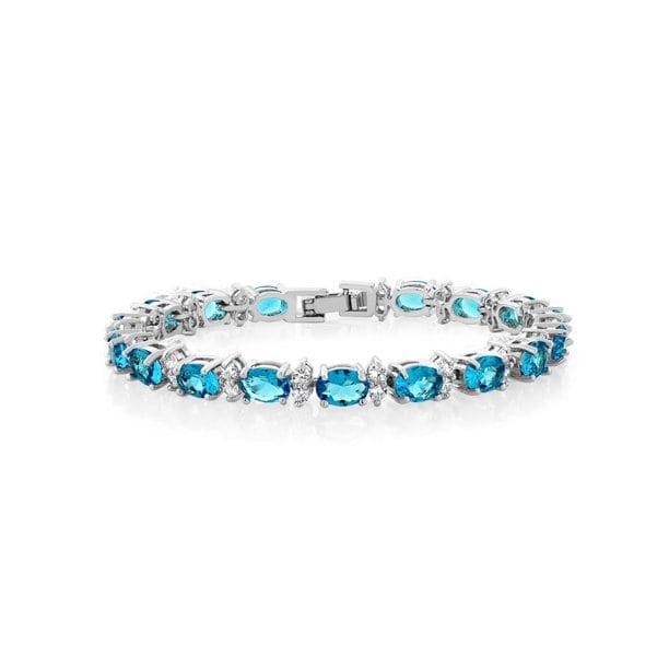 Swiss Blue Topaz Bracelets