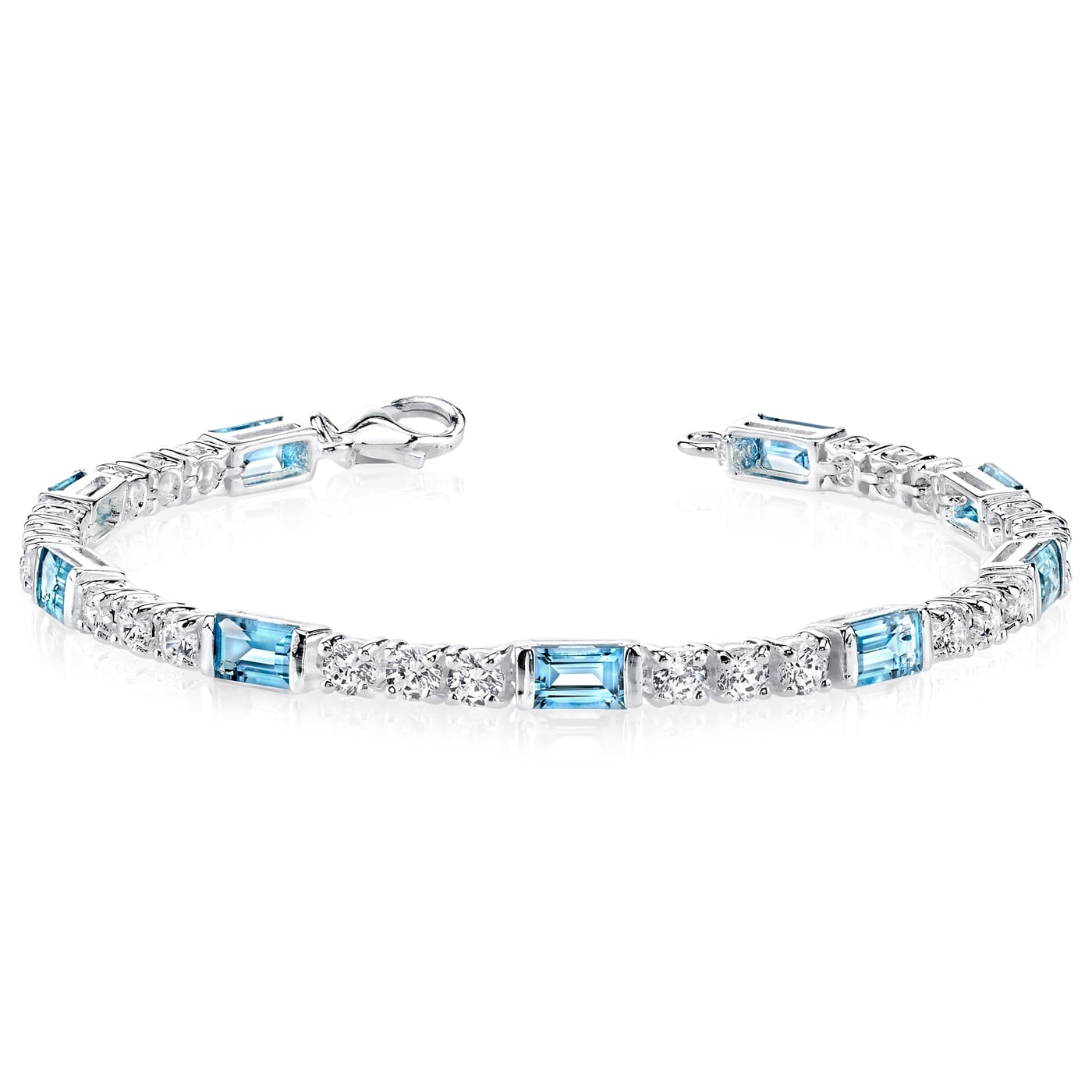 Blue Topaz Bracelets