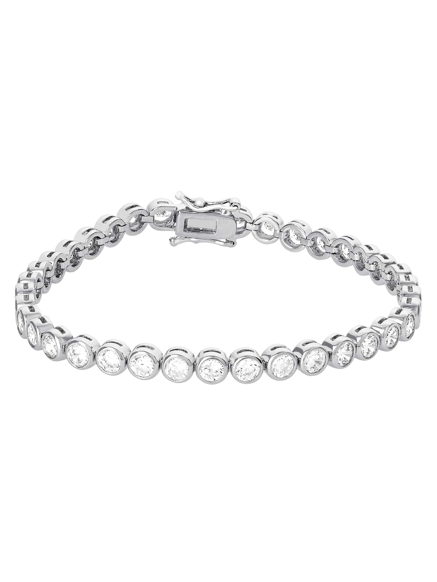 White Cz Bracelets