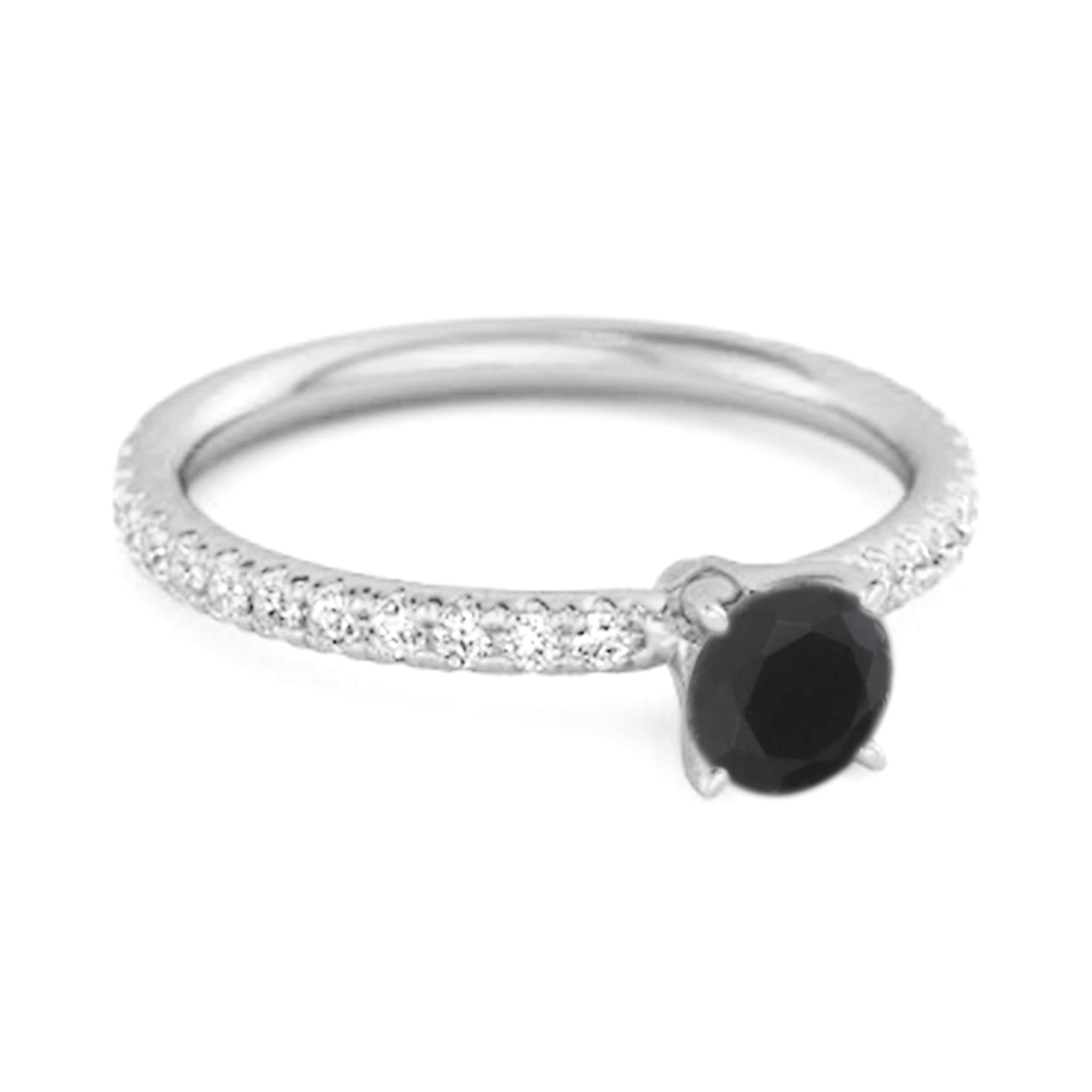 Black Spinel ring
