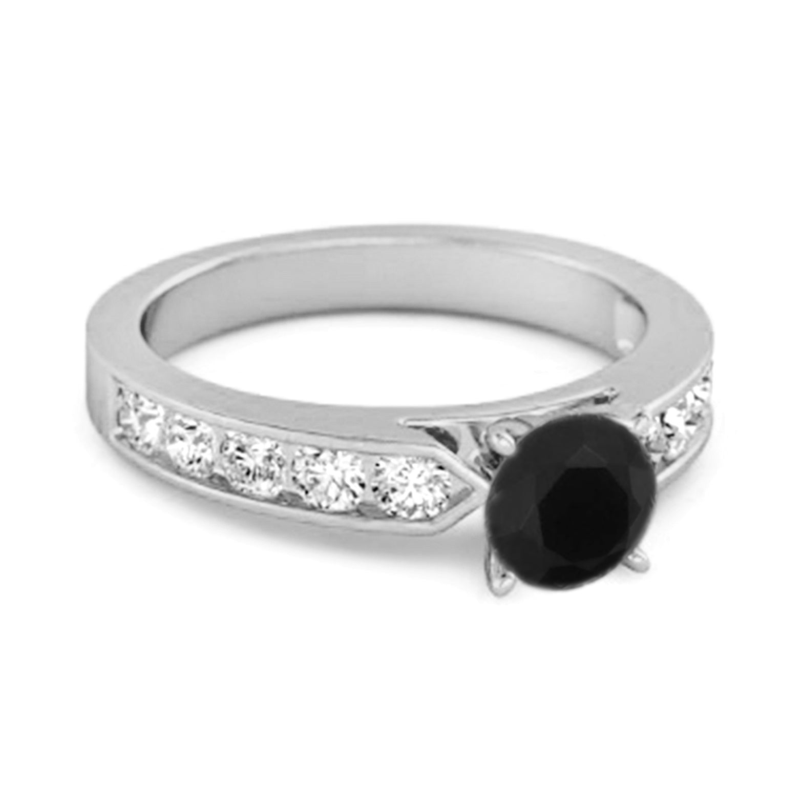 Black Spinel ring