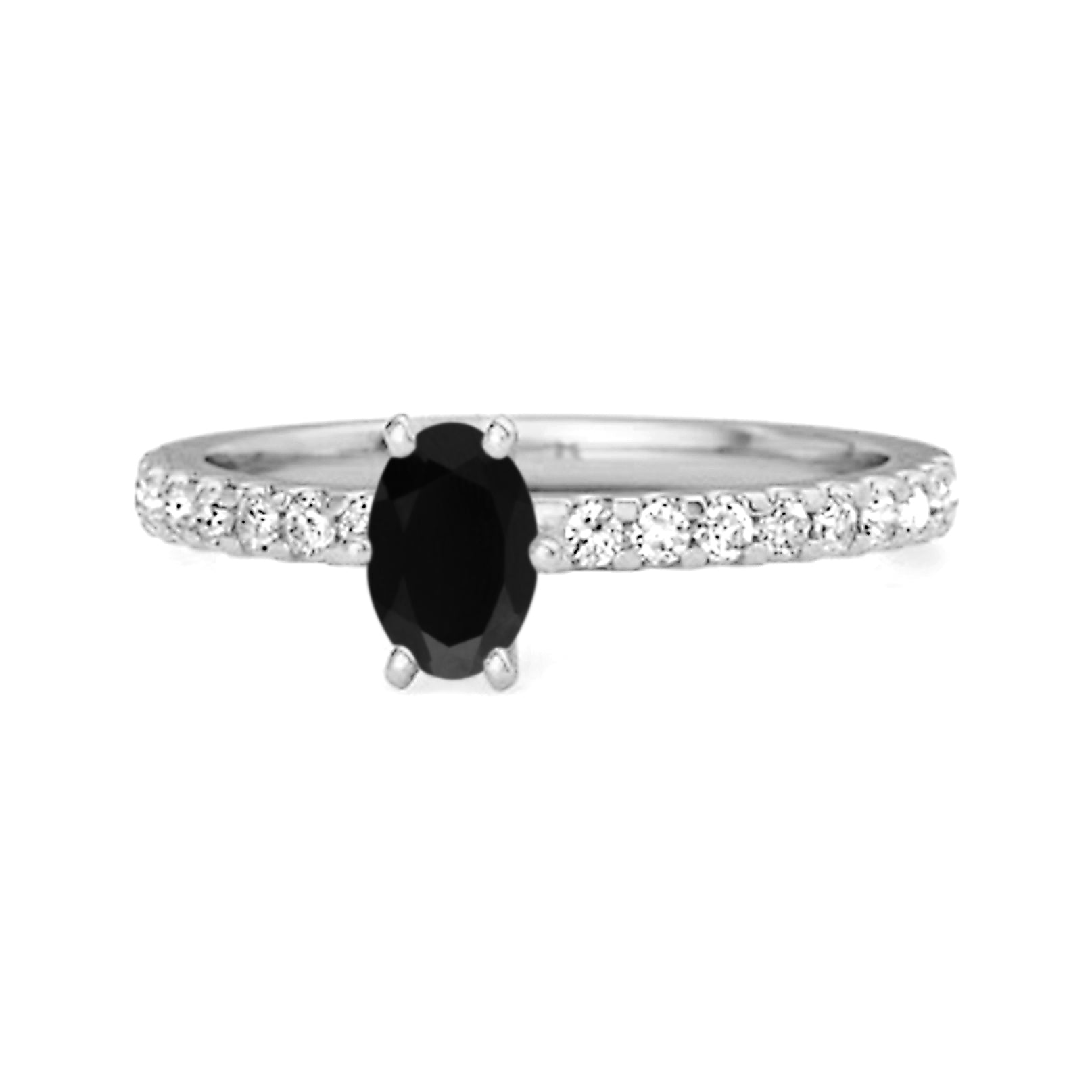 Black Spinel ring