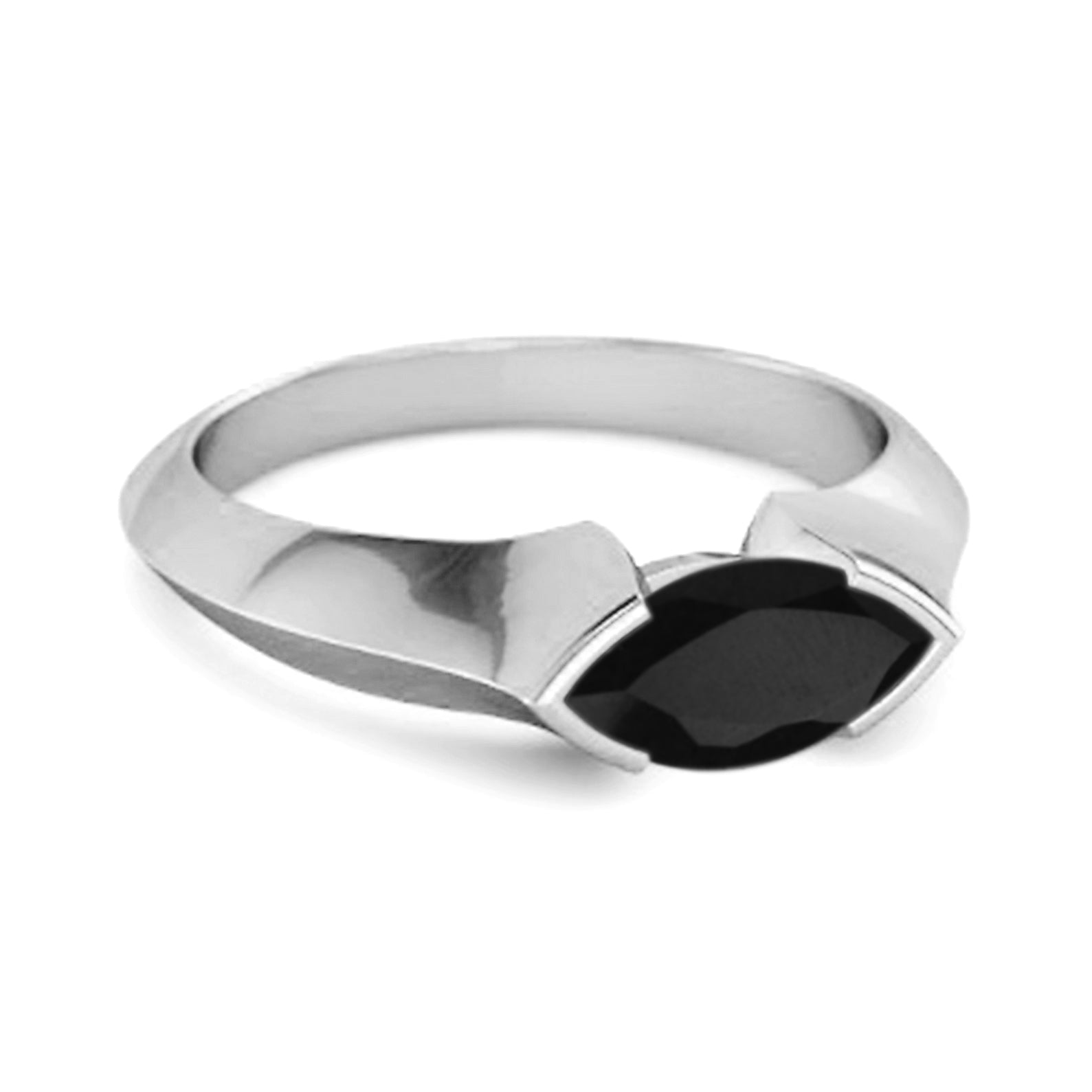 Black Spinel ring
