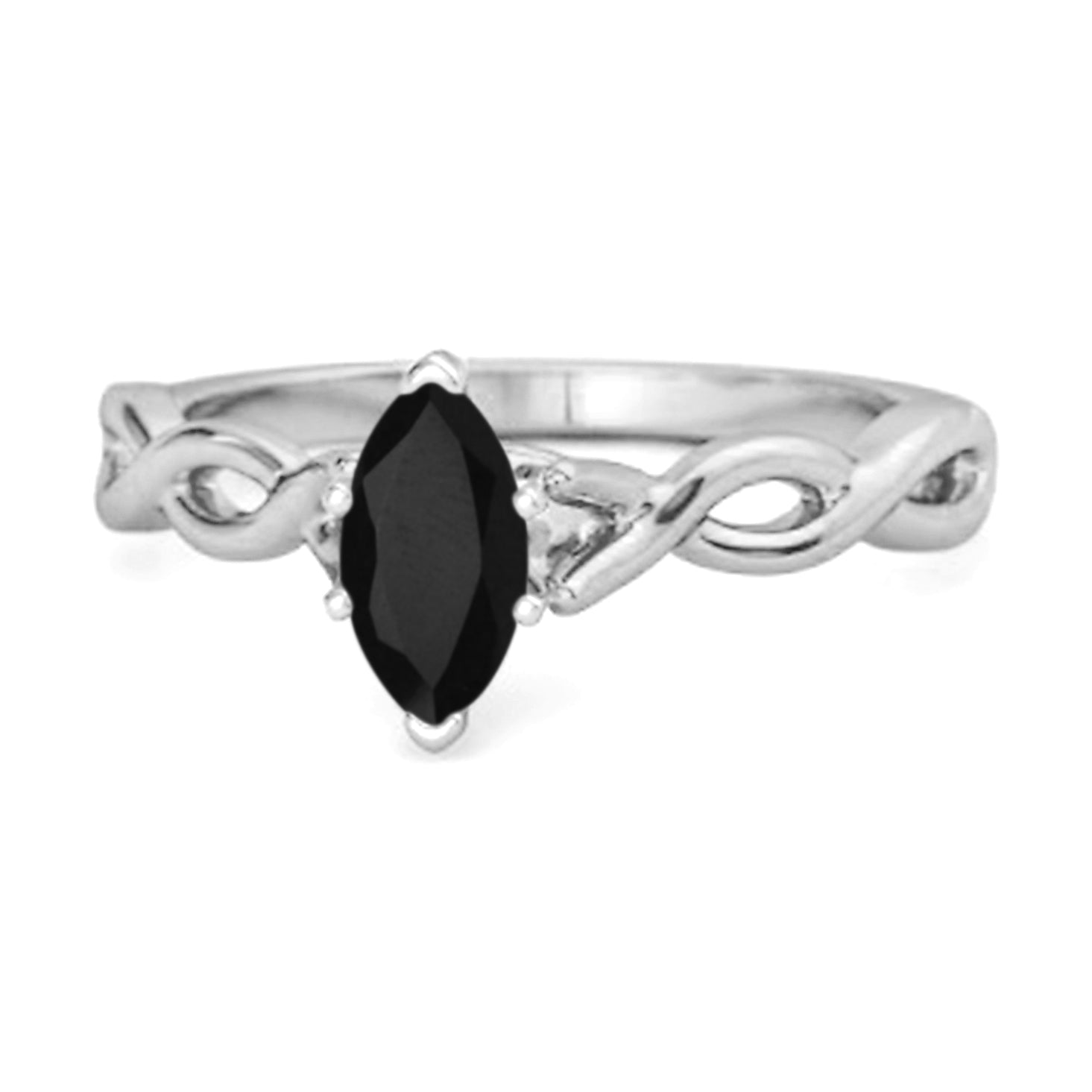 Black Spinel ring
