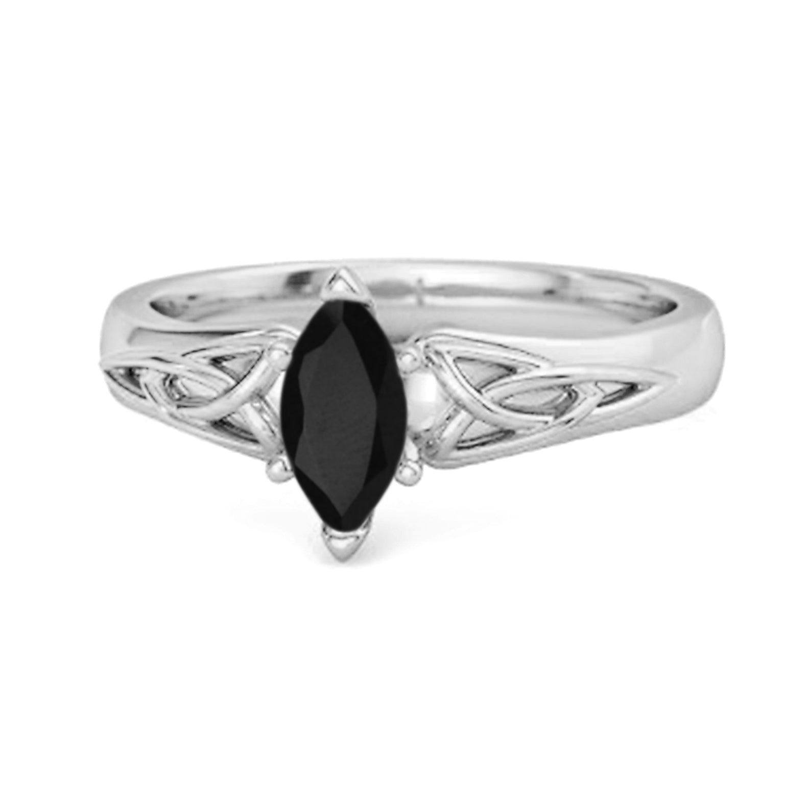 Black Spinel ring