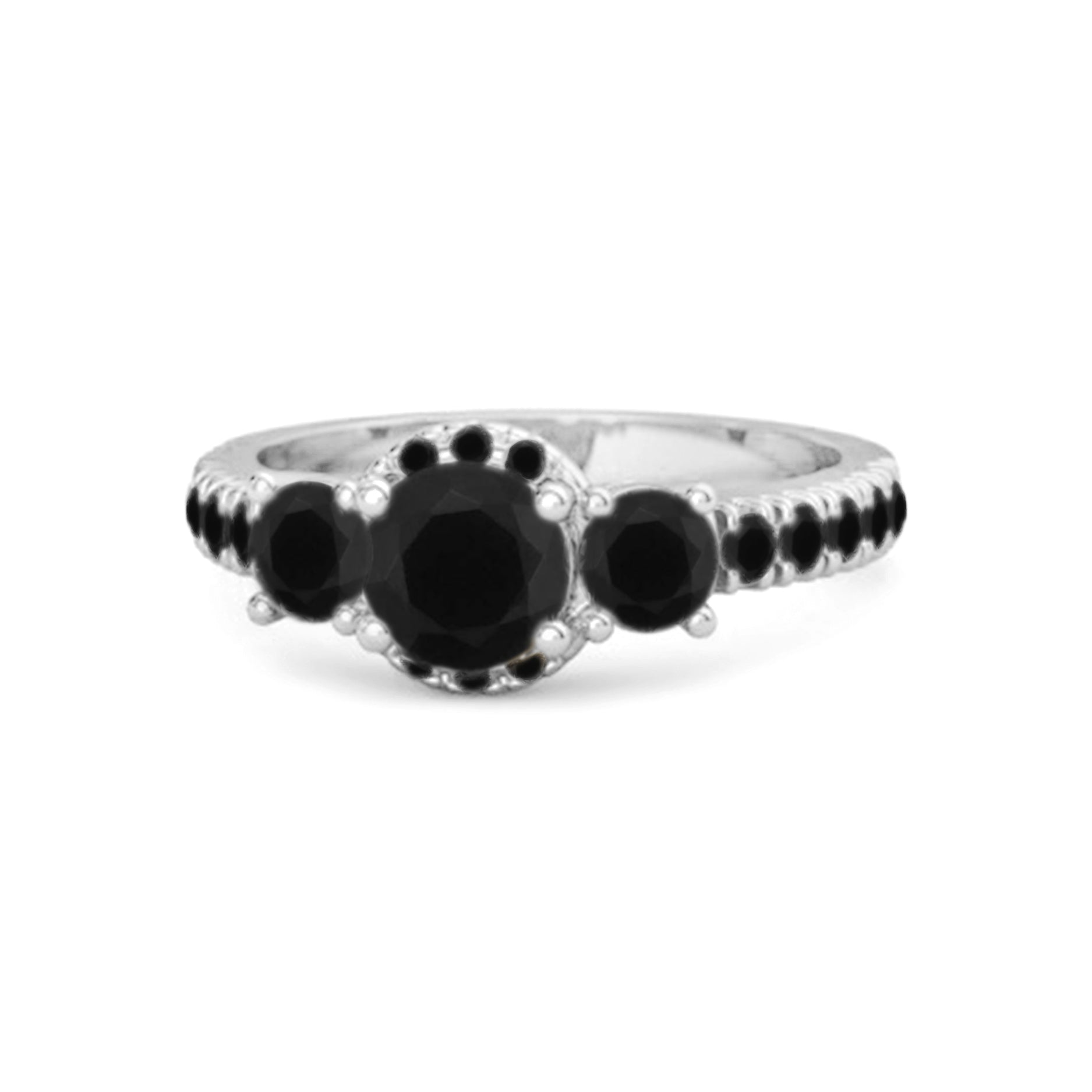 Black Spinel ring