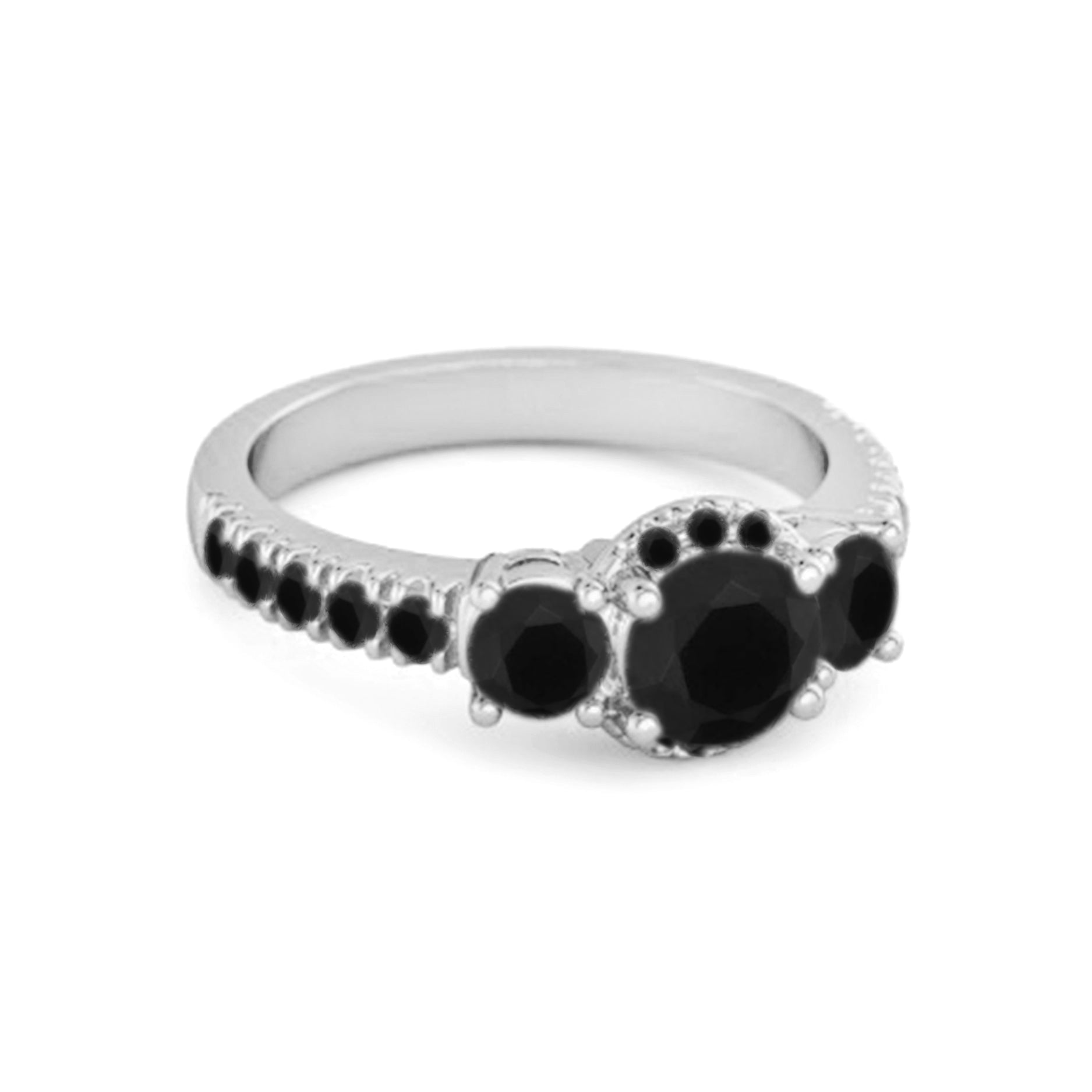 Black Spinel ring