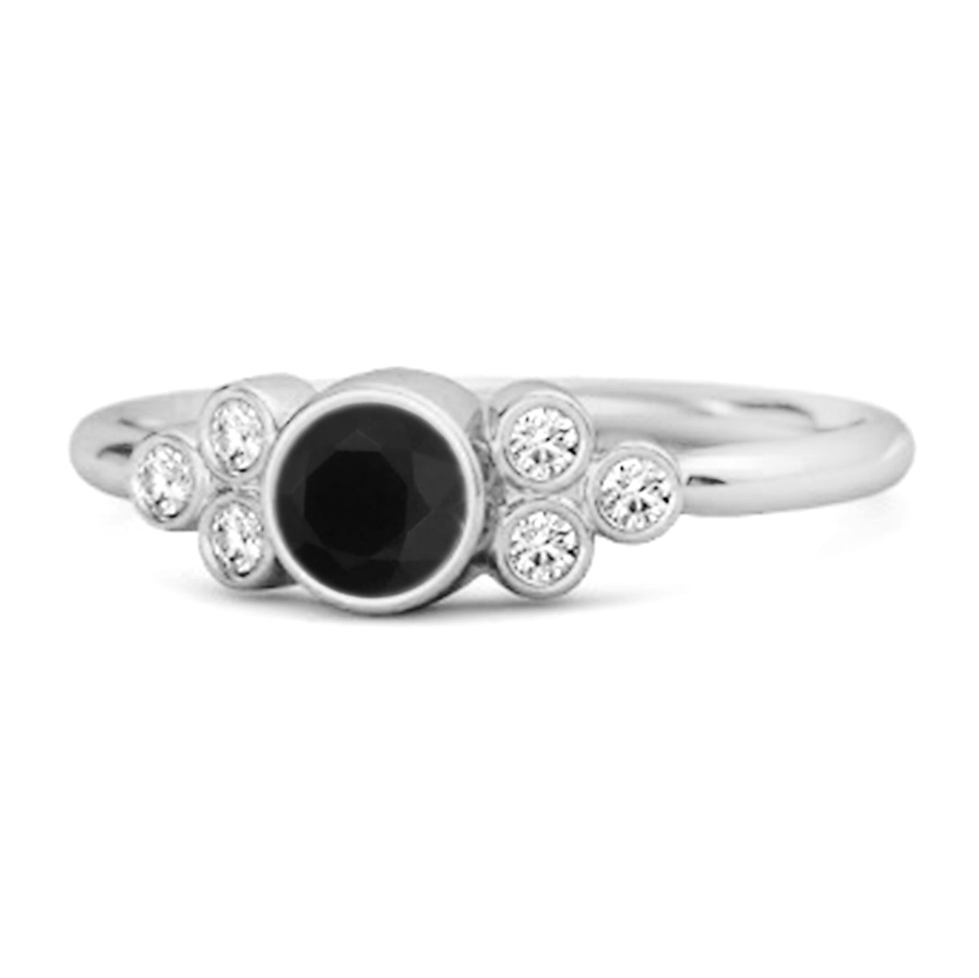 Black Spinel ring