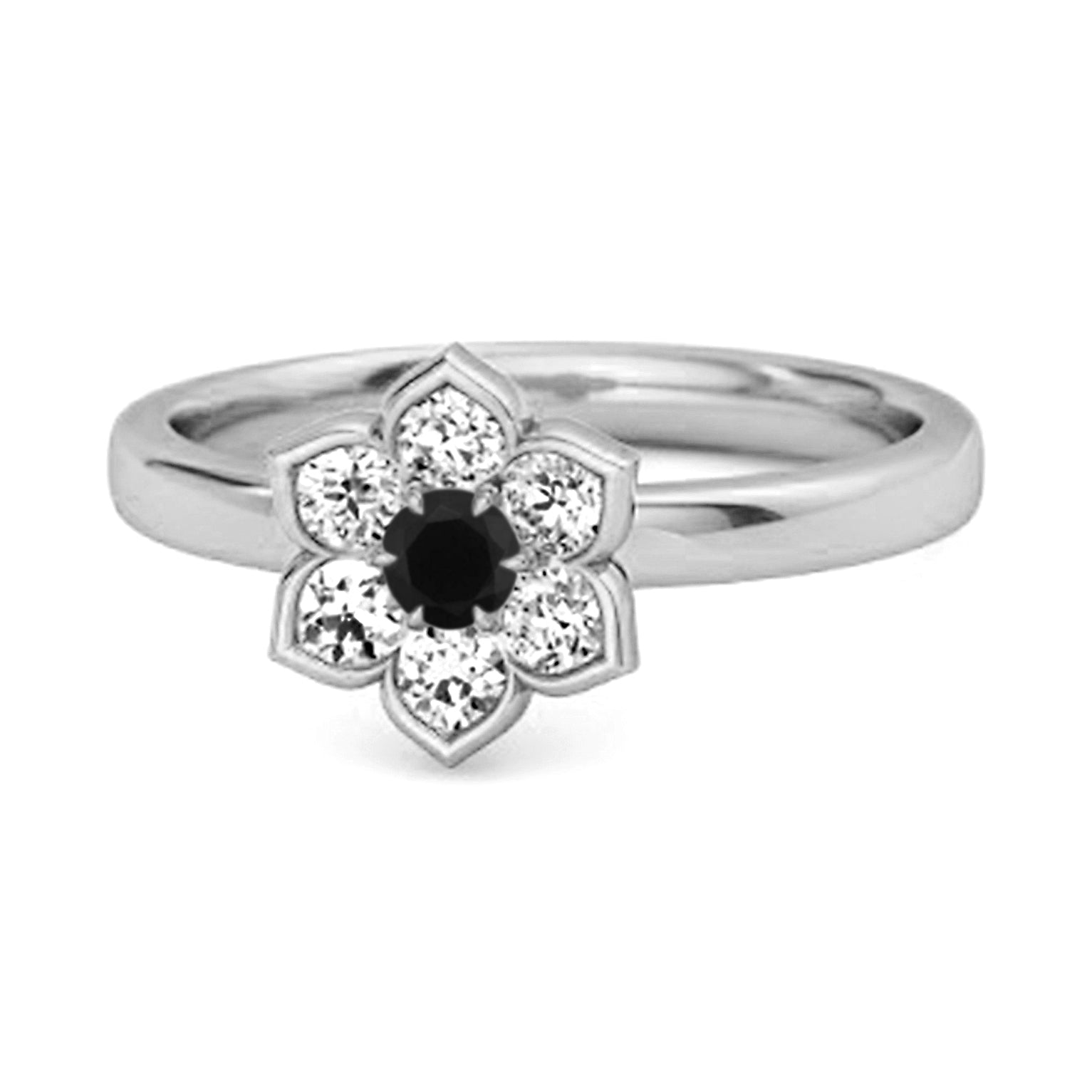 Black Spinel ring