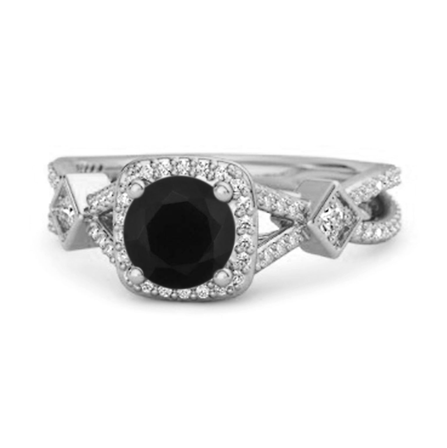 Black Spinel ring