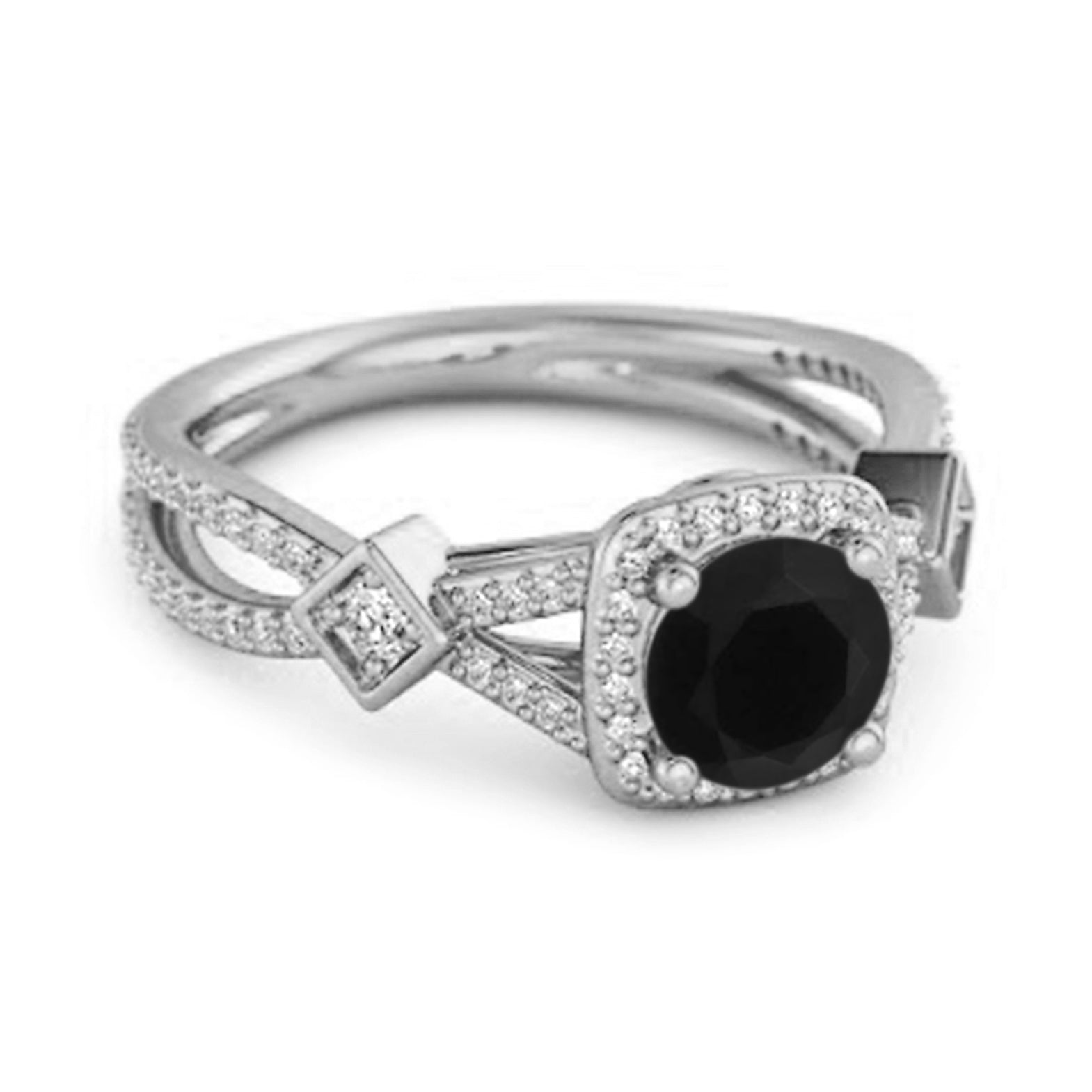 Black Spinel ring