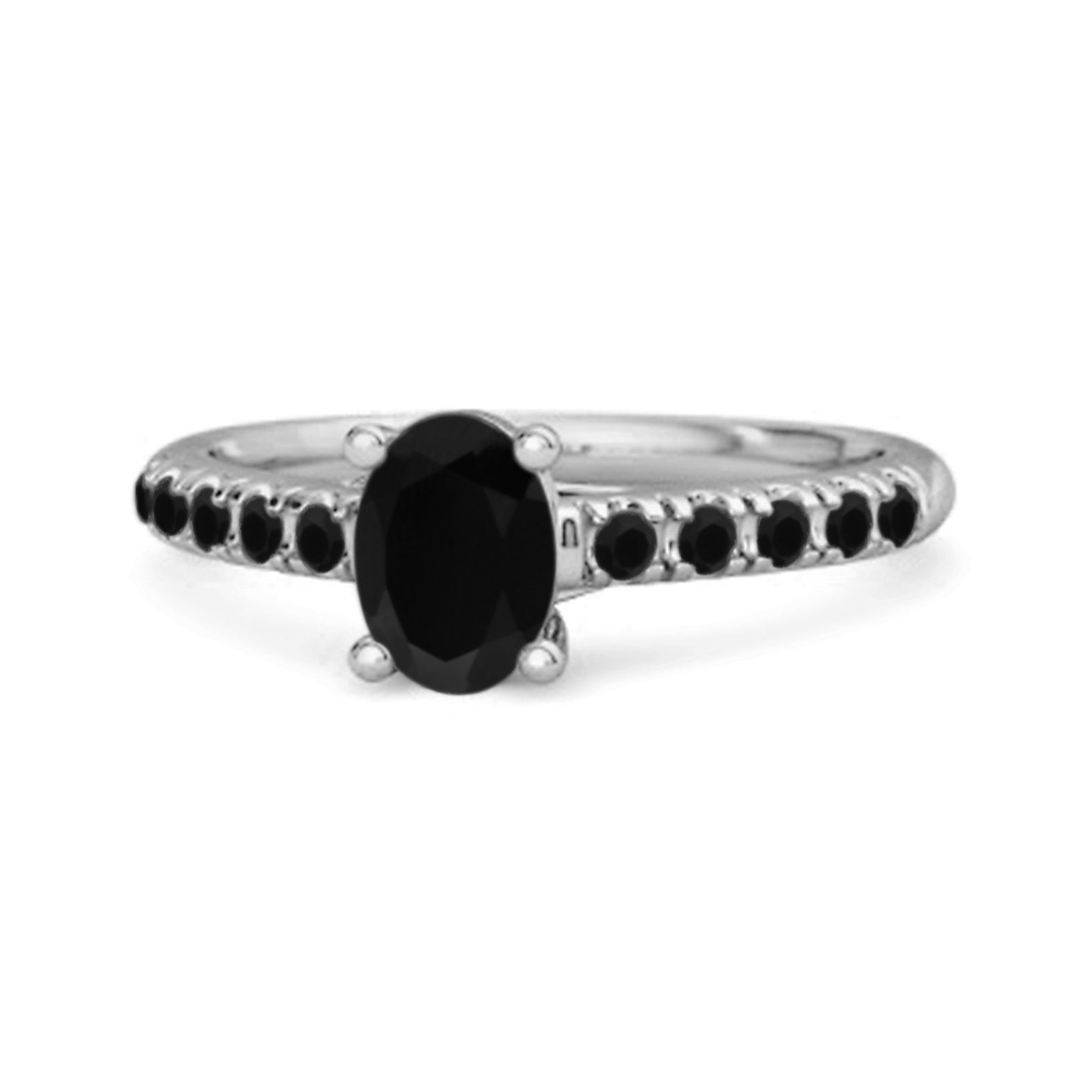 Black Spinel ring