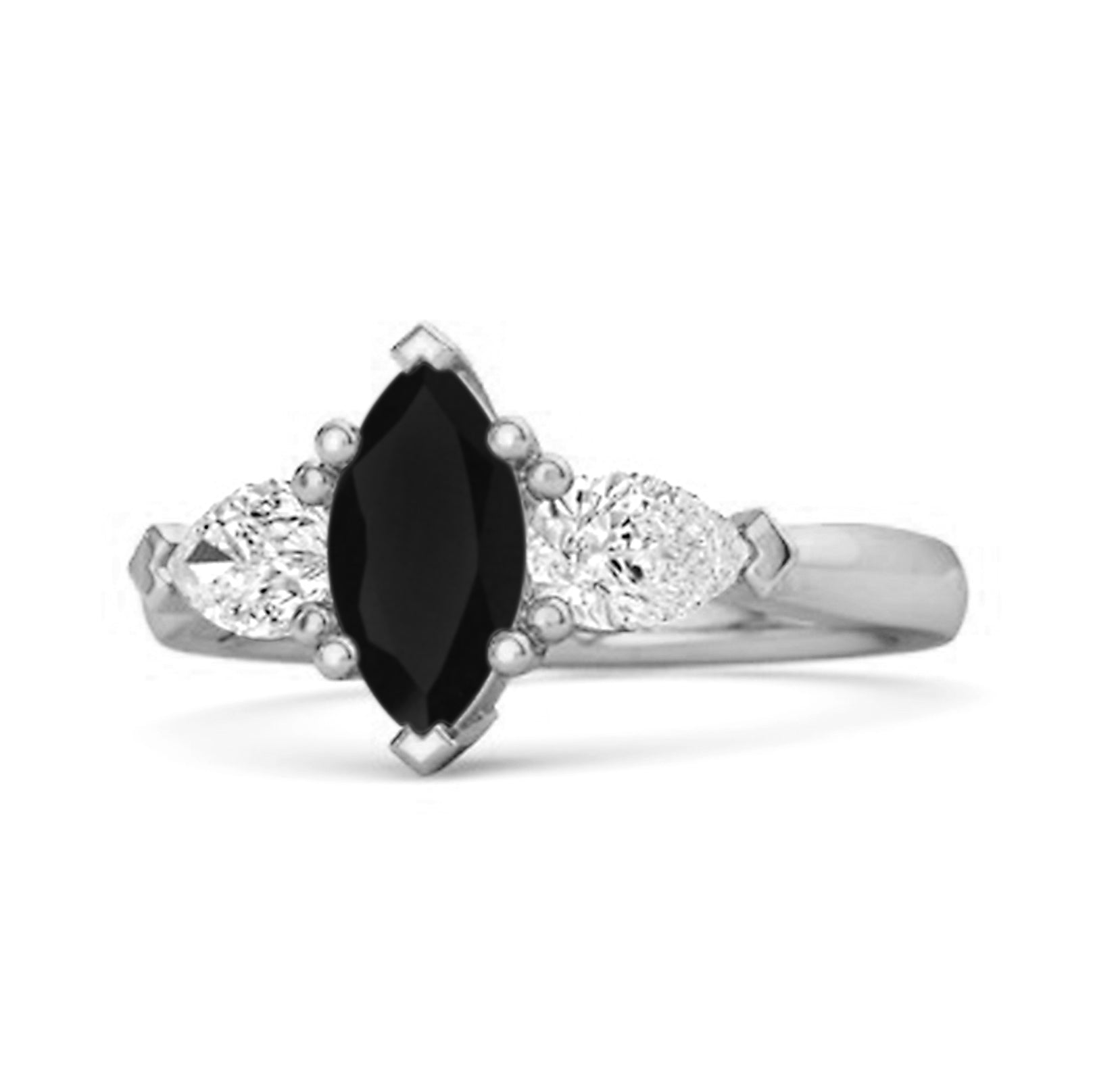 Black Spinel ring
