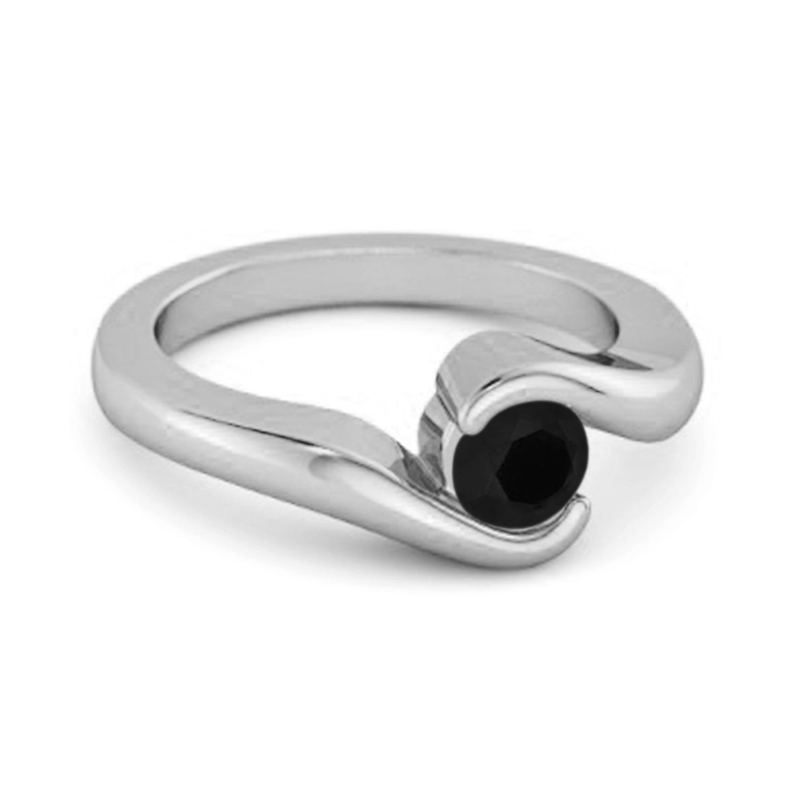 Black Spinel ring
