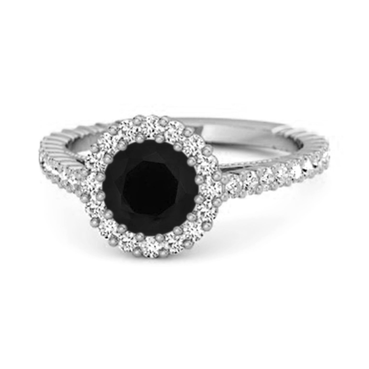 Black Spinel ring