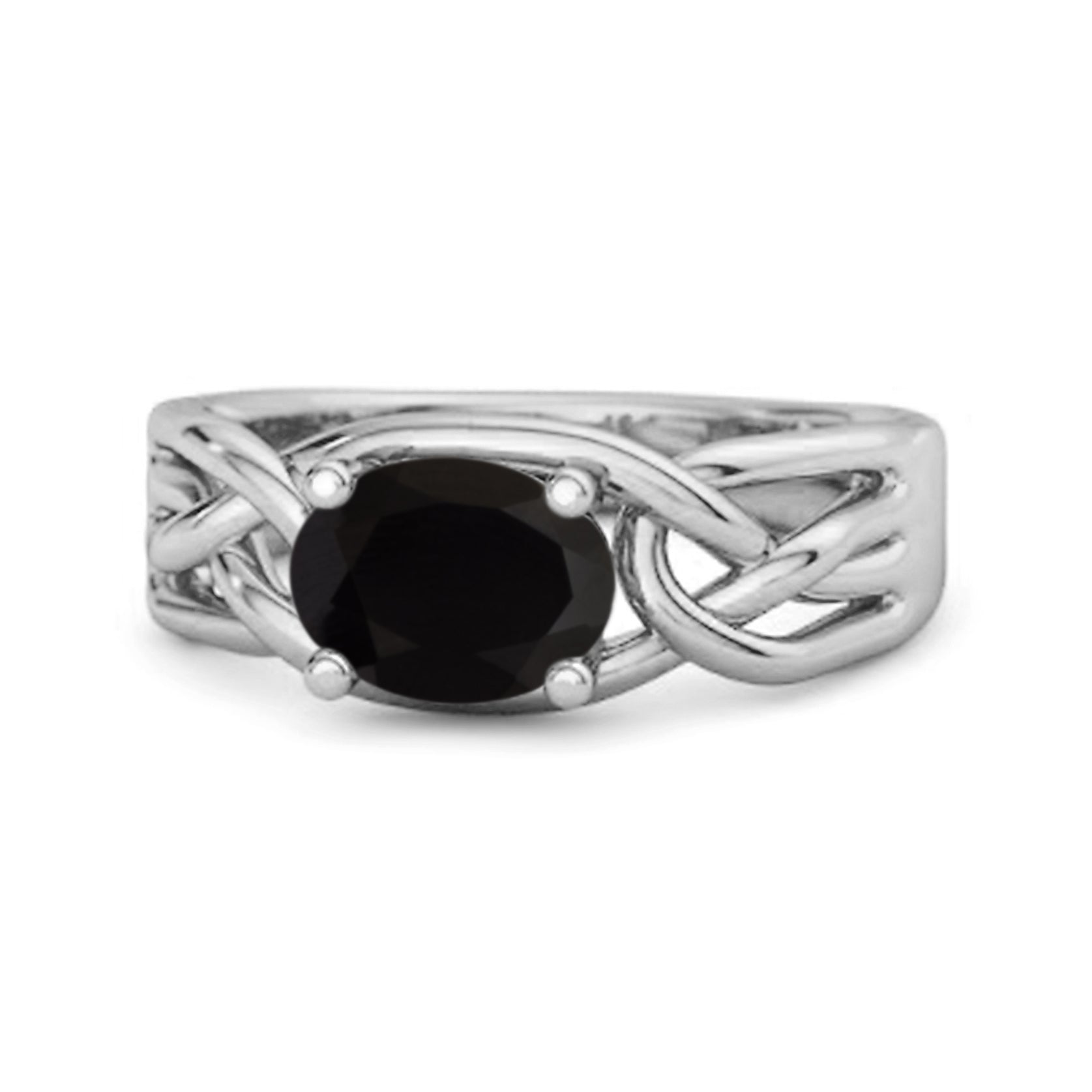 Black Spinel ring